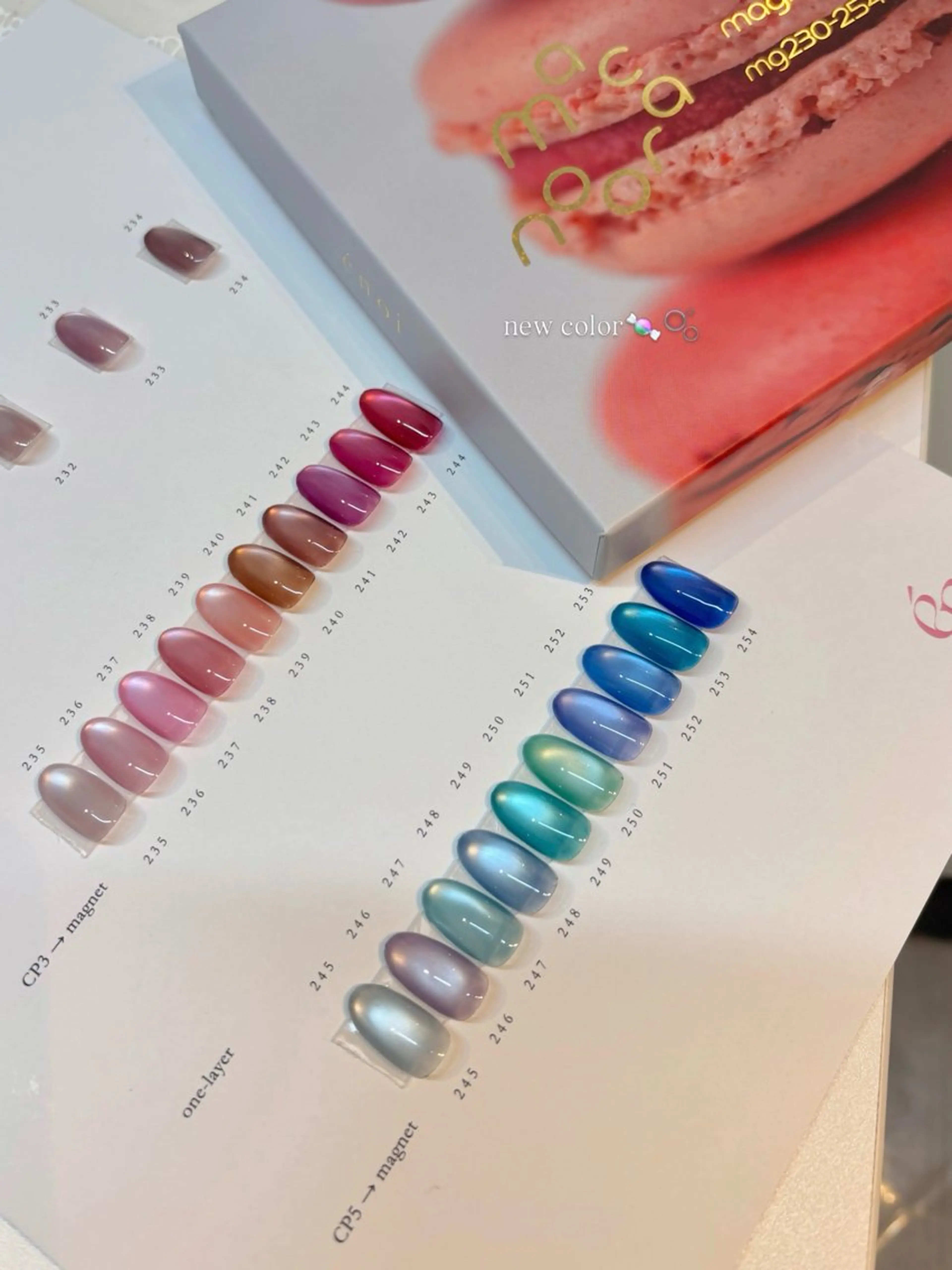 ネイル マグネットネイル 春ネイル ハンドネイル mochi. nail🌿のネイルデザイン