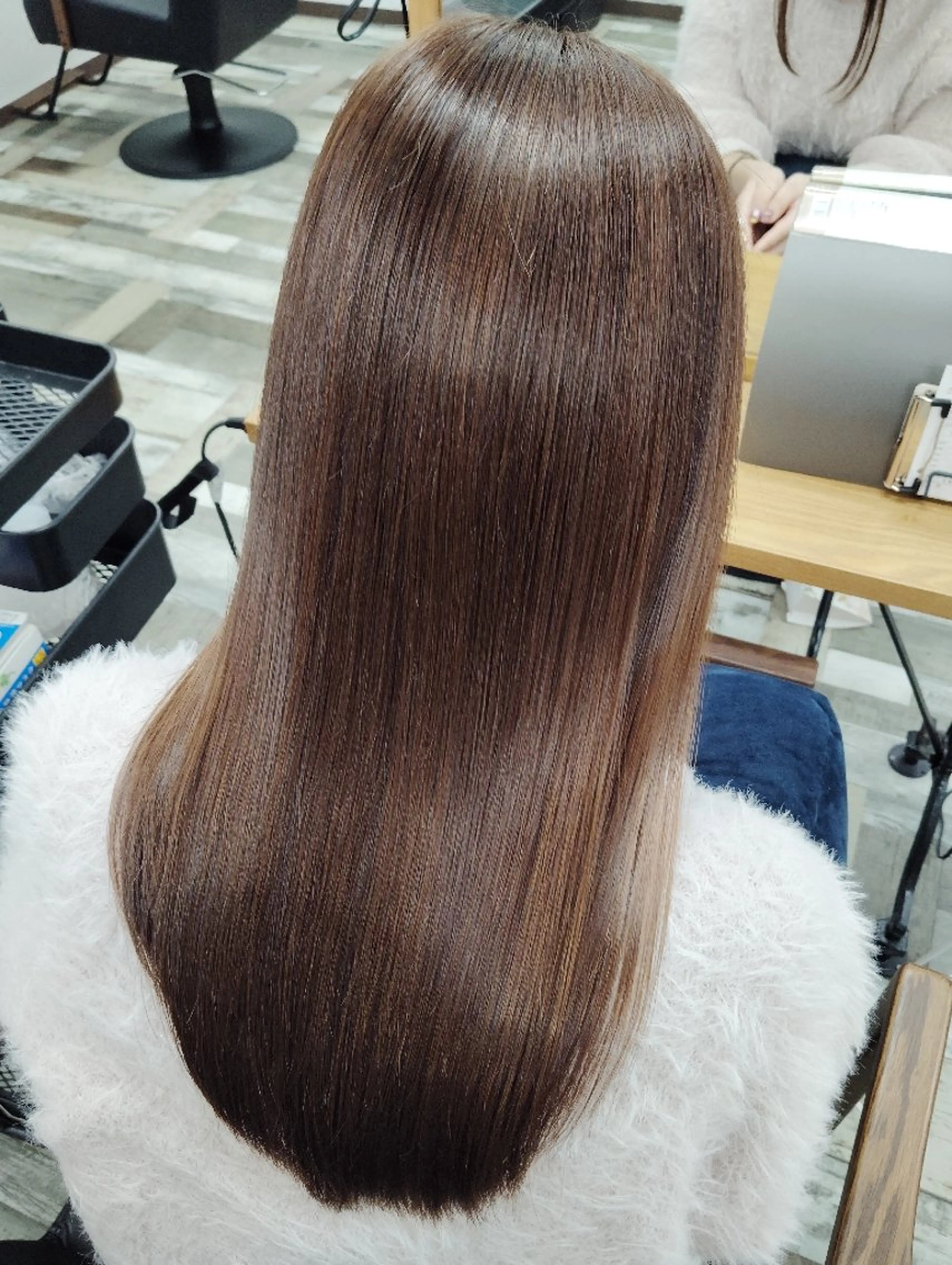 ミディアム トリートメント カット トリートメント 髪質改善🪽 森川☜⁠ ☜⁠ のヘアスタイル