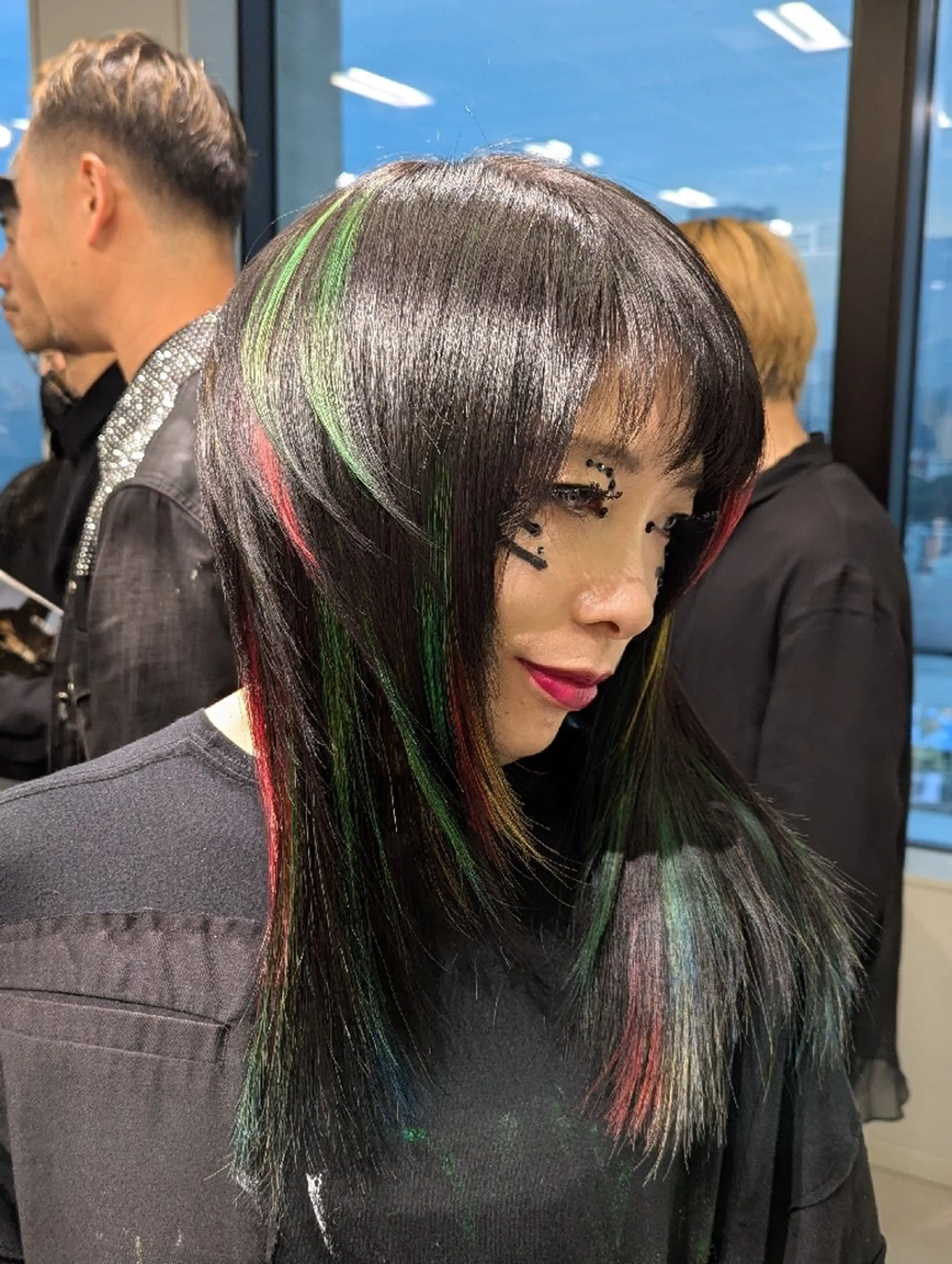 ミディアム 早坂 繁喜のヘアスタイル