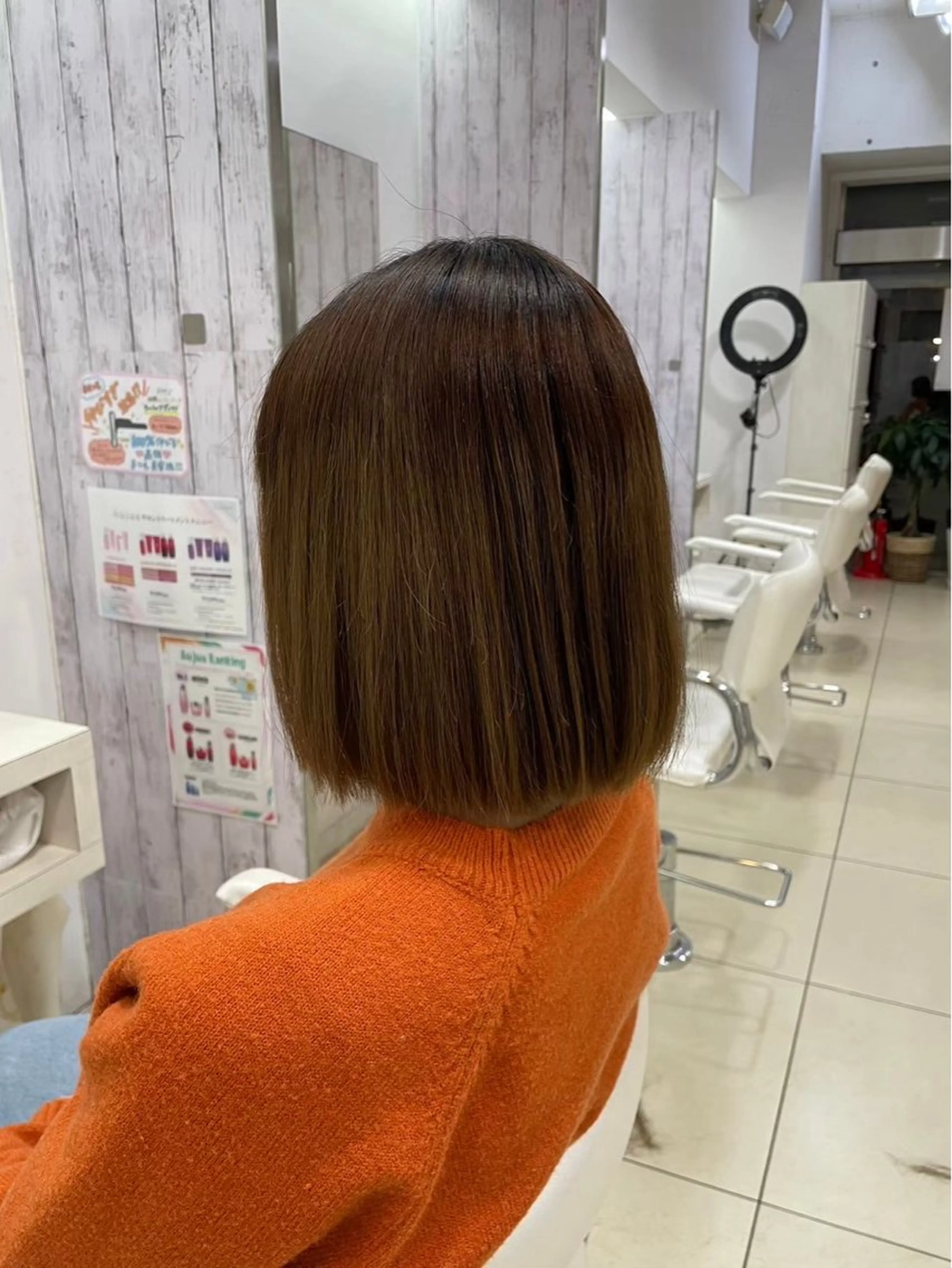 ショート [髪質改善カラー] 佐藤唯花🦋のヘアスタイル