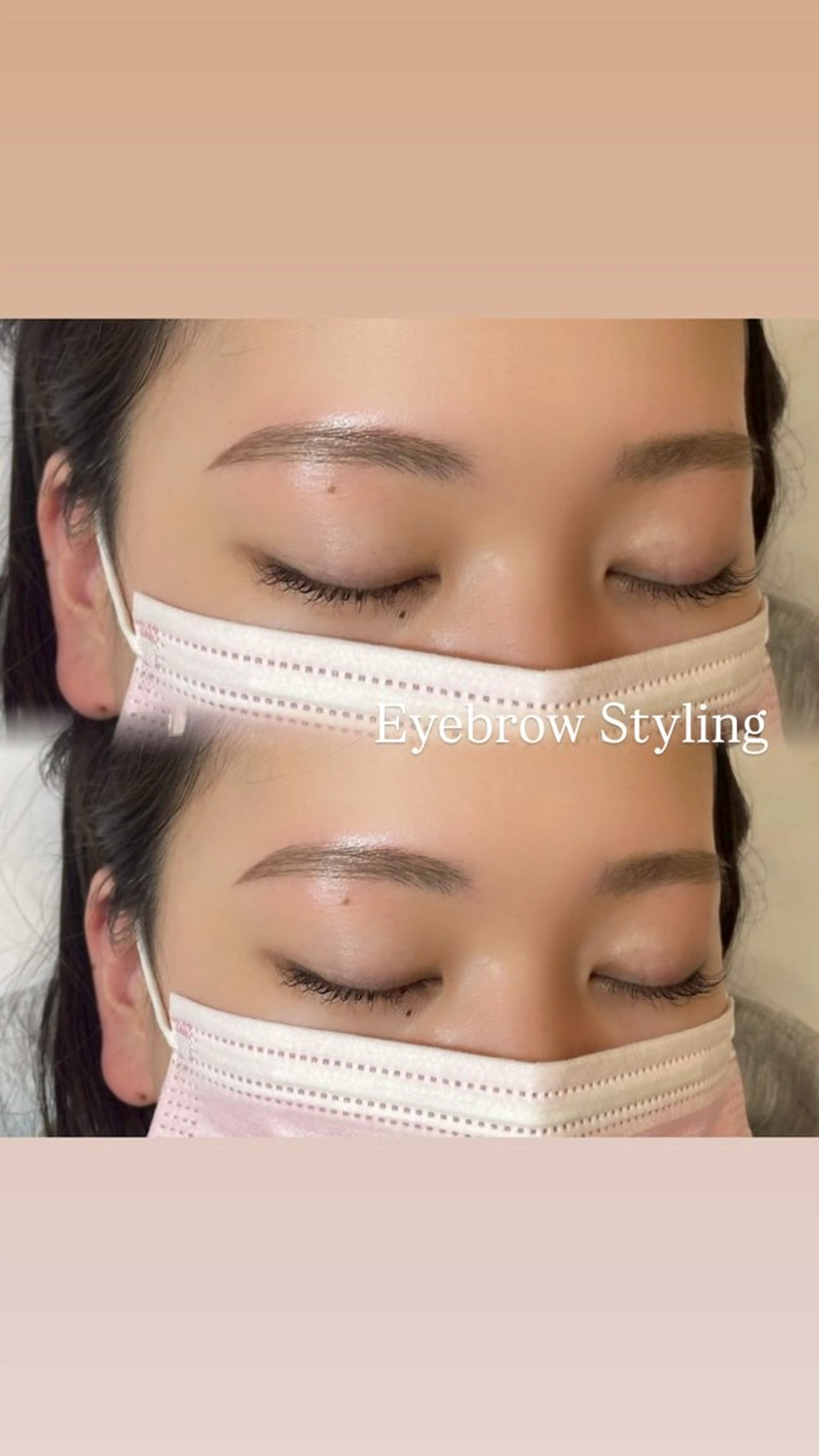 アイブロウ 眉毛ワックス脱毛 Aoi⭐️ 心斎橋eyelashの眉毛・アイブロウイメージ
