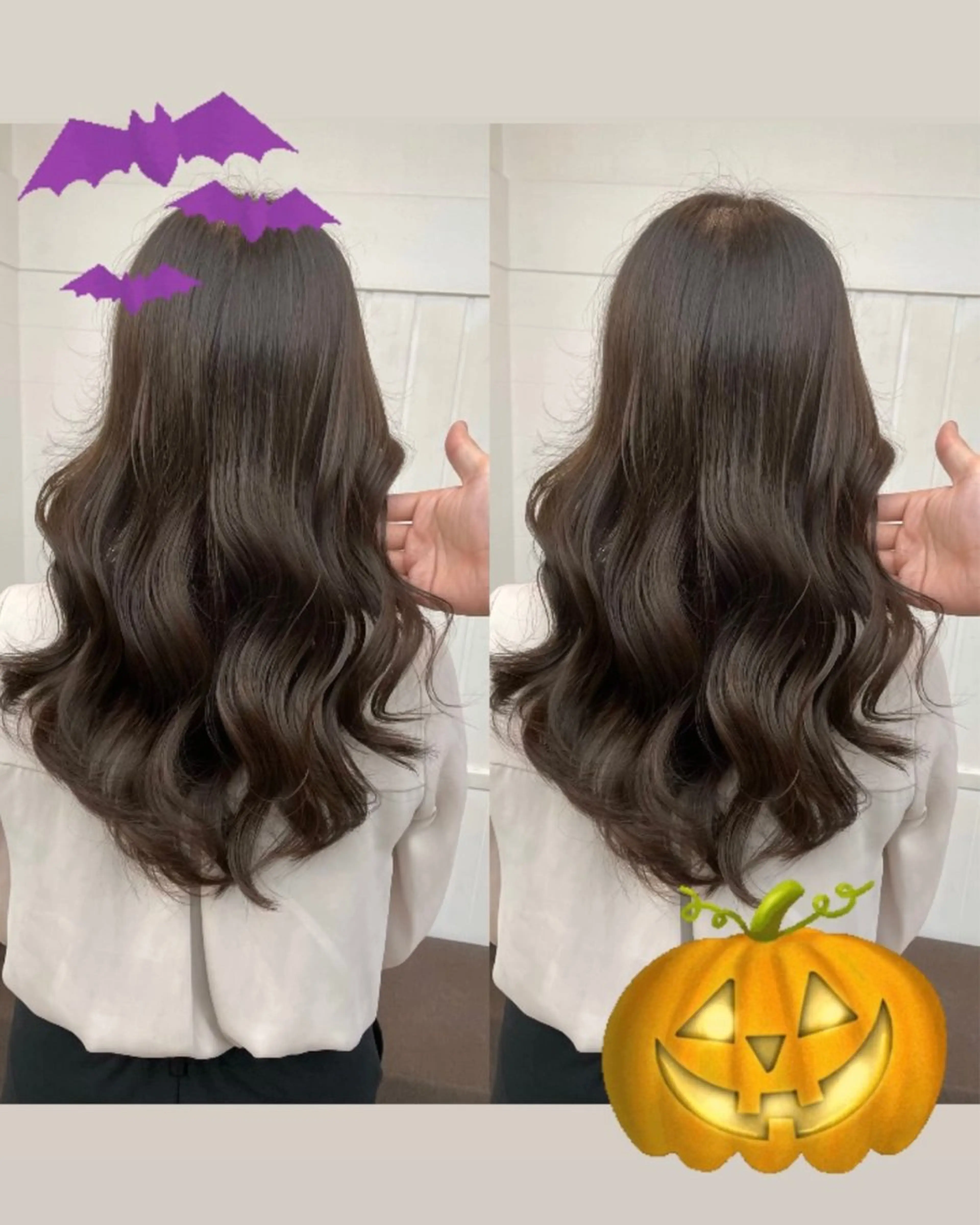 セミロング カラー HIKARU副店長/ ✨️髪質改善のヘアスタイル