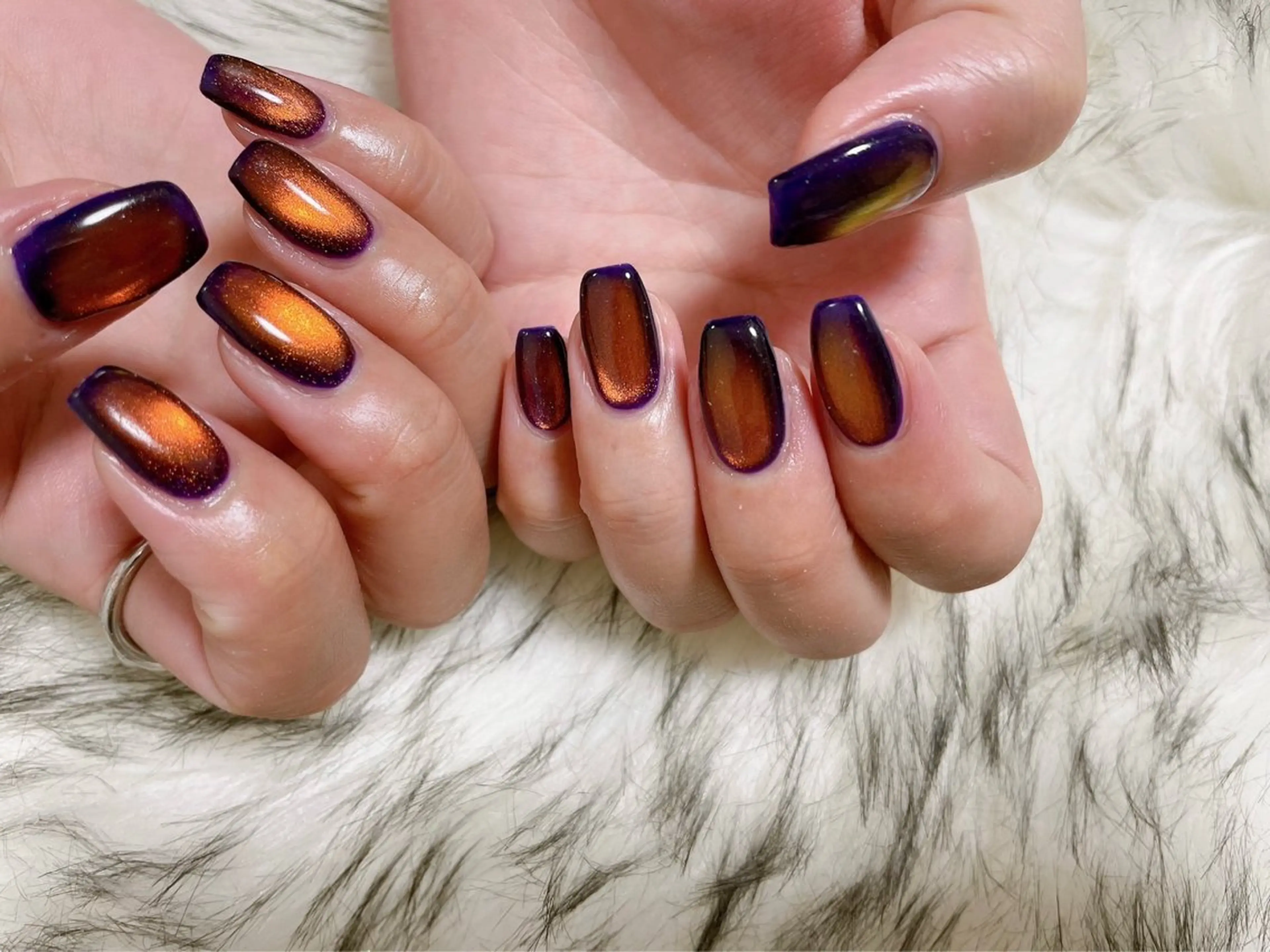 ネイル ジェルネイル 韓国ネイル マグネットネイル メンズネイル パラジェル kiki nail たまプラーザのネイルデザイン