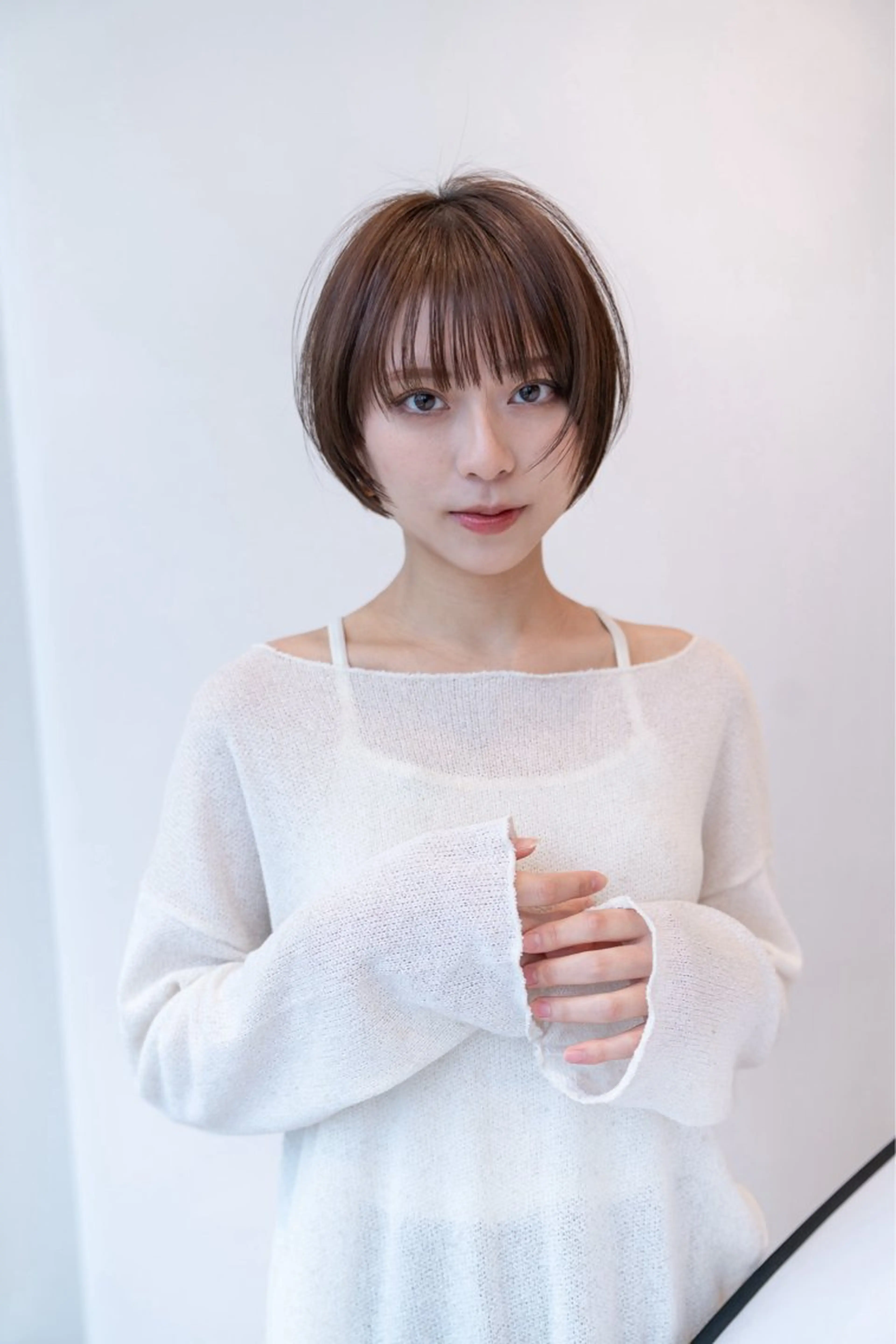 ショート カラー カット ヘアカラー トリートメント 🉐レイヤー/塩見 弘樹🉐渋谷のヘアスタイル