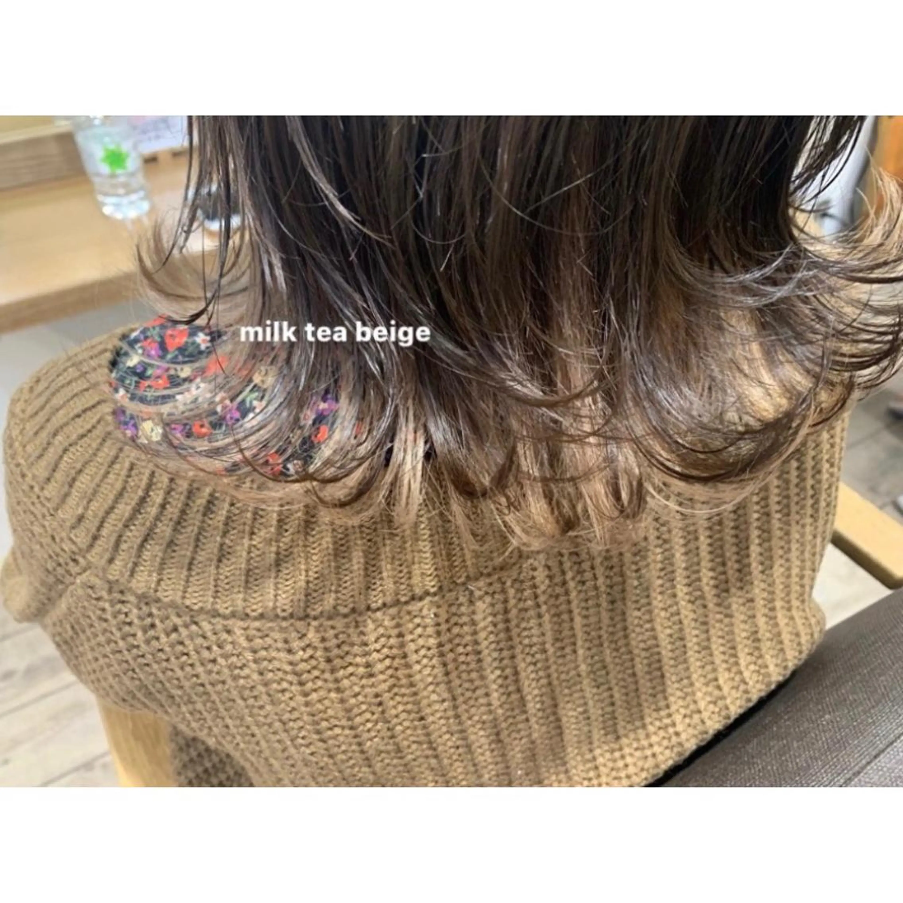 セミロング ハイレート🤍🫧 池田のヘアスタイル