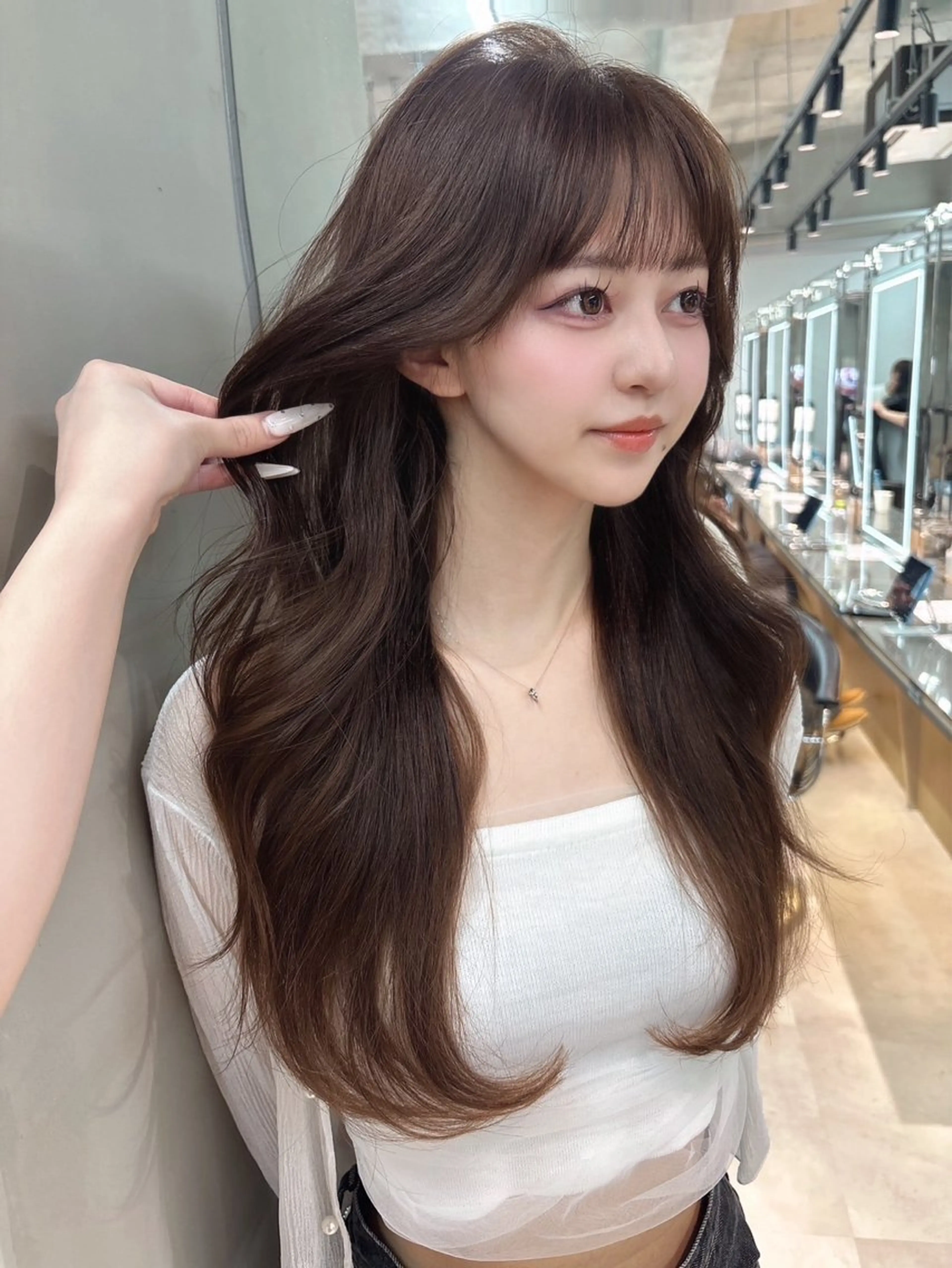 ロング カラー カット ヘアカラー トリートメント 🌈Hiroki🌈 福岡の愛され美容師のヘアスタイル