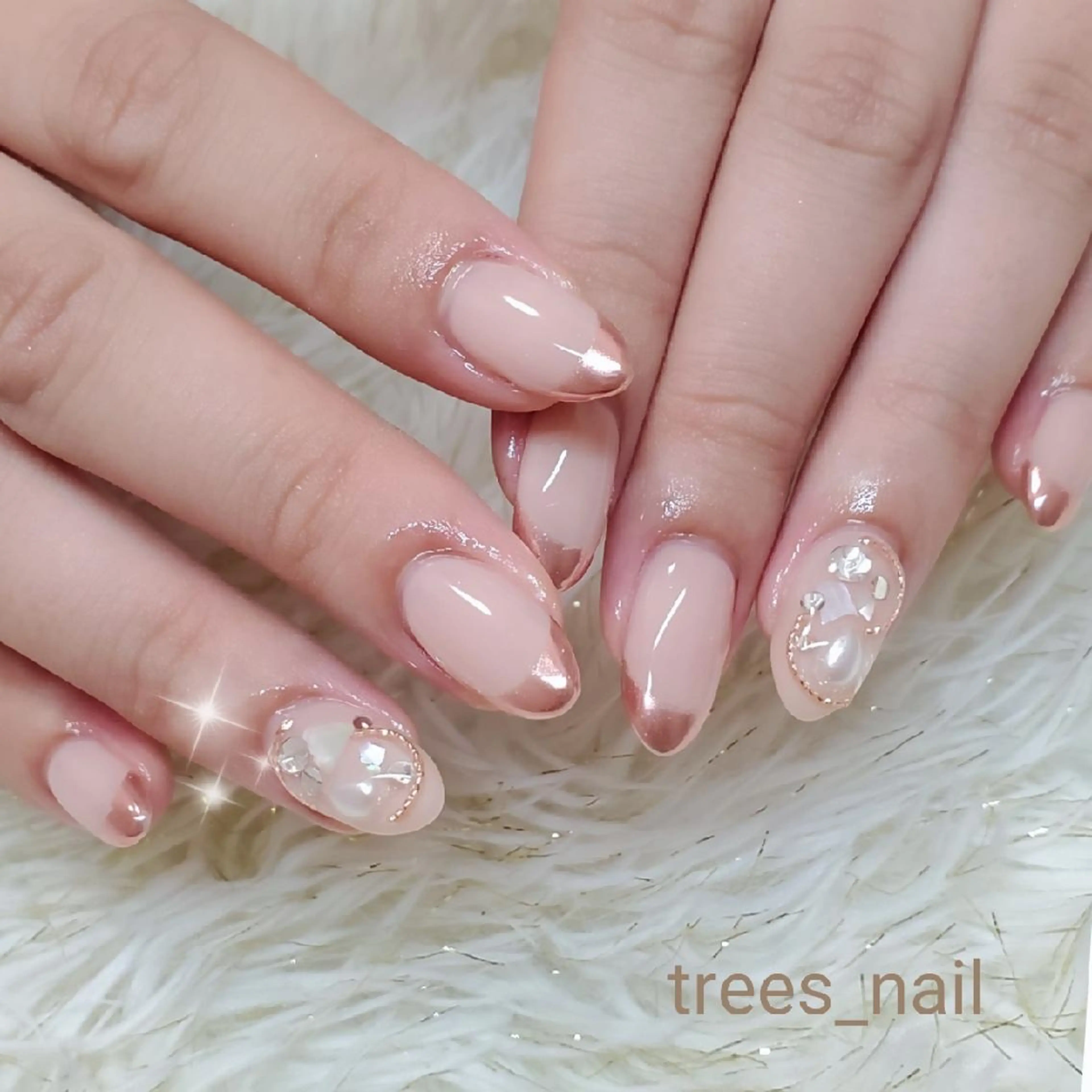 ネイル ハンドネイル フットネイル trees_ nailのネイルデザイン