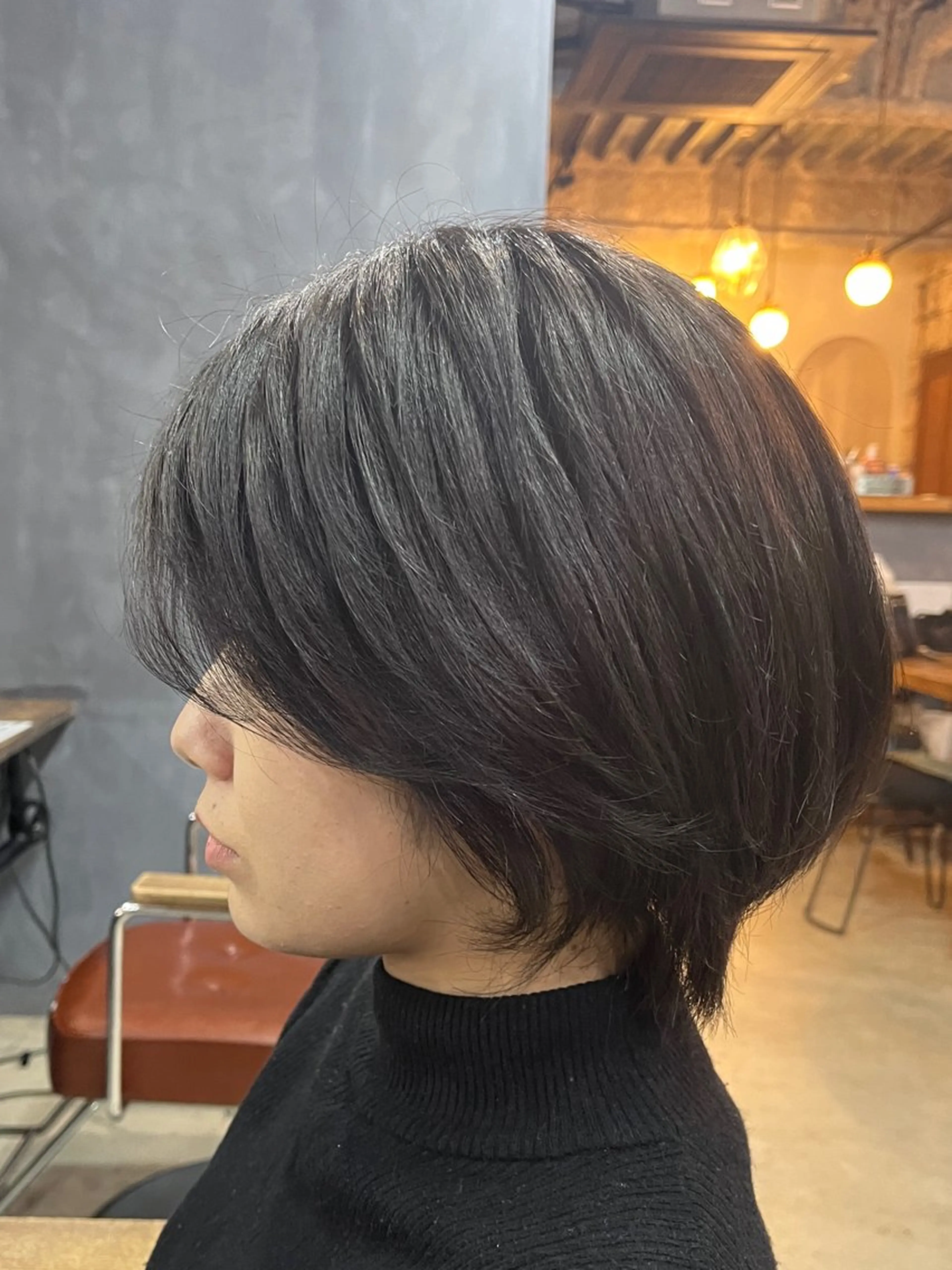 カラー ヘアカラー あかね 髪質改善ストレートのヘアスタイル