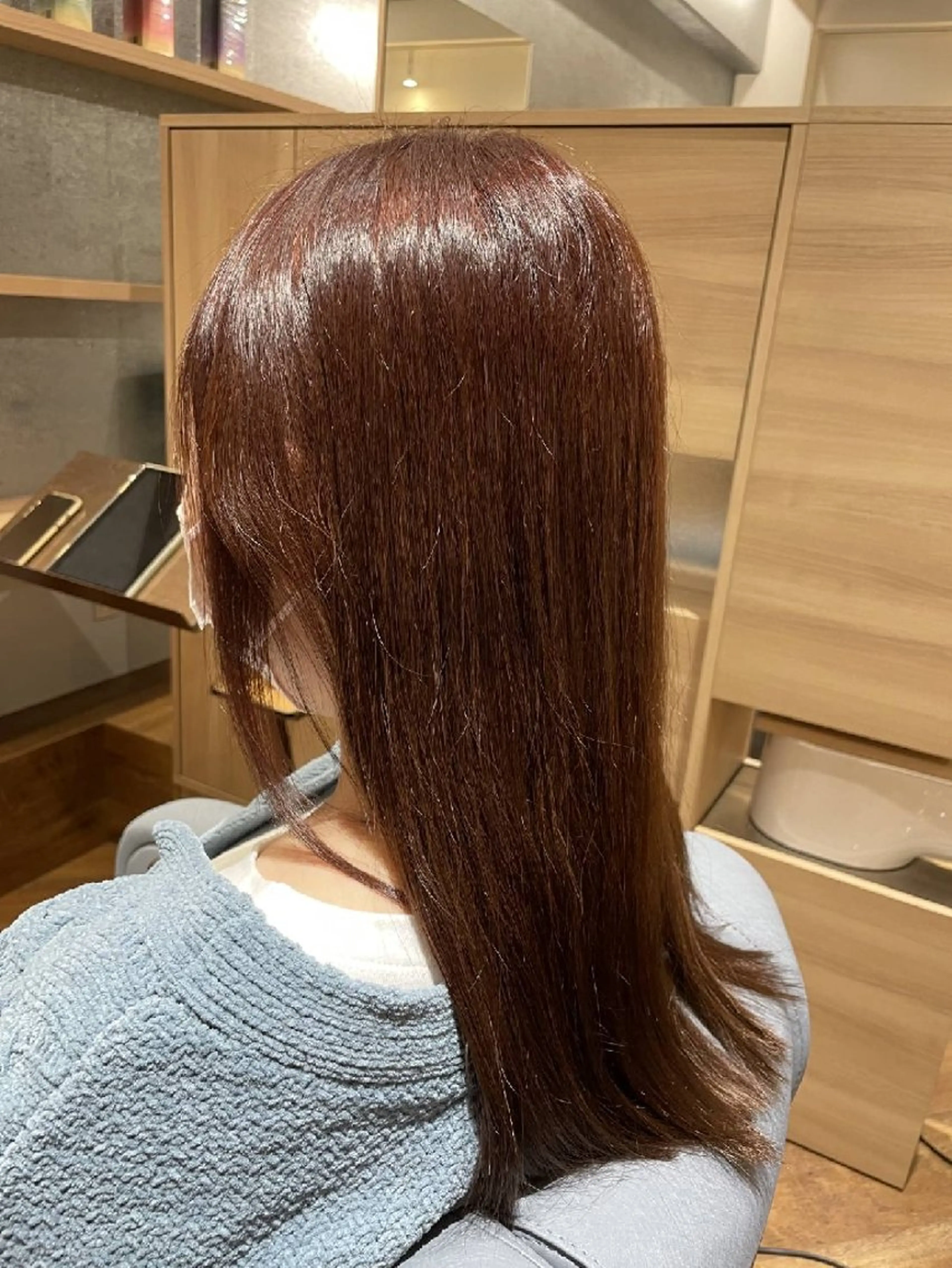 ロング カラー 近森 美帆[モーラ高石店]のヘアスタイル