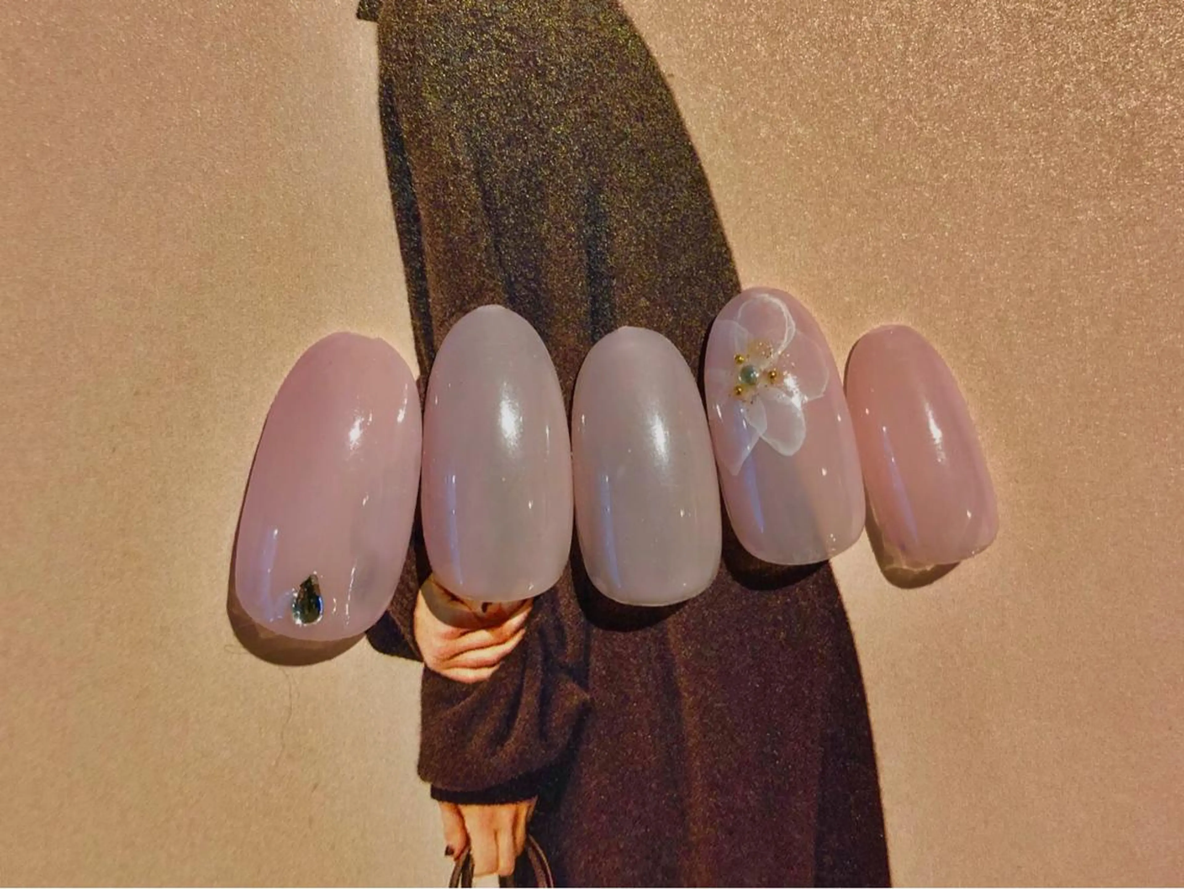 ネイル フラワーネイル TRAM-nail moriizumiのネイルデザイン