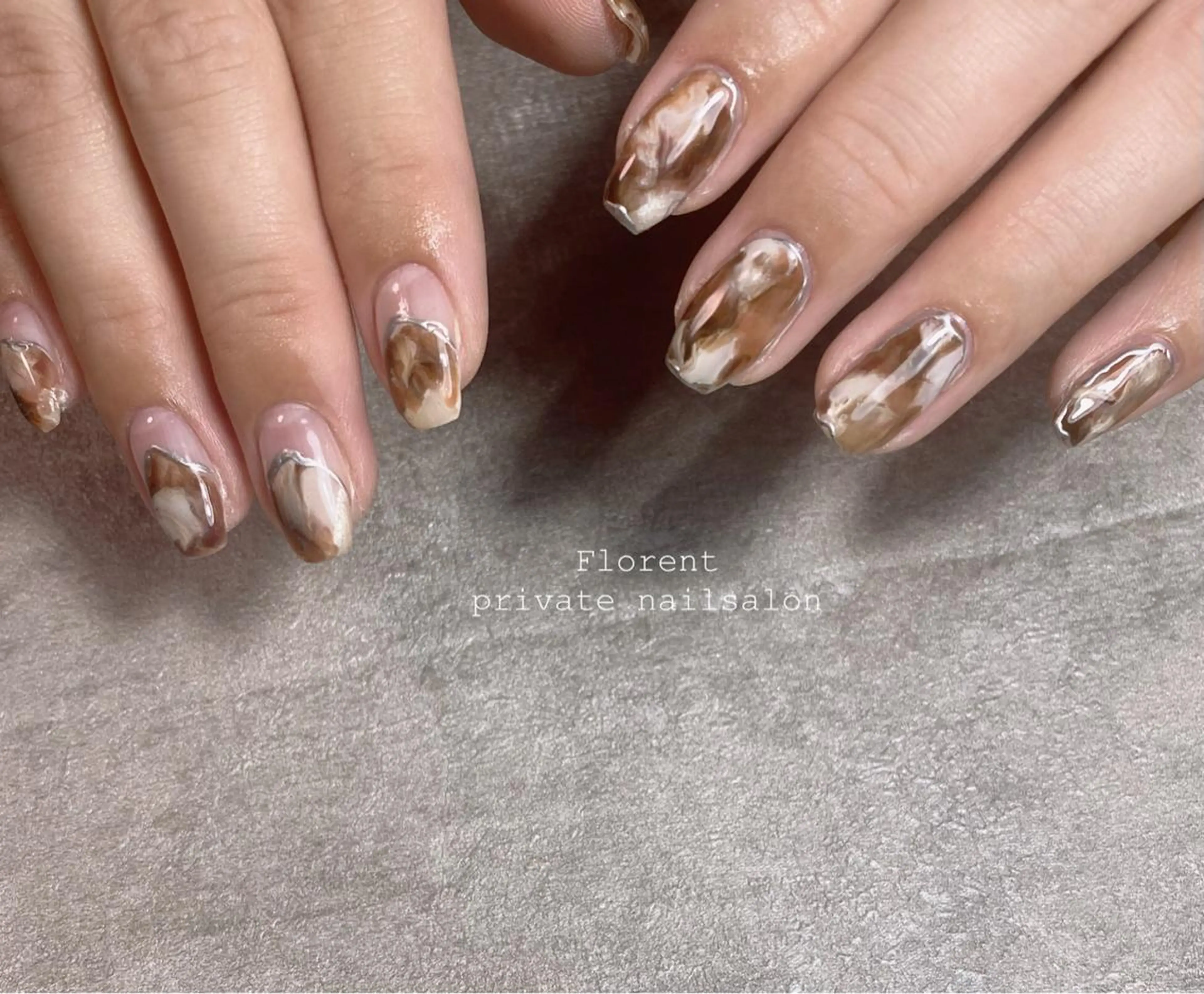 ネイル ハンドネイル florent nailのネイルデザイン