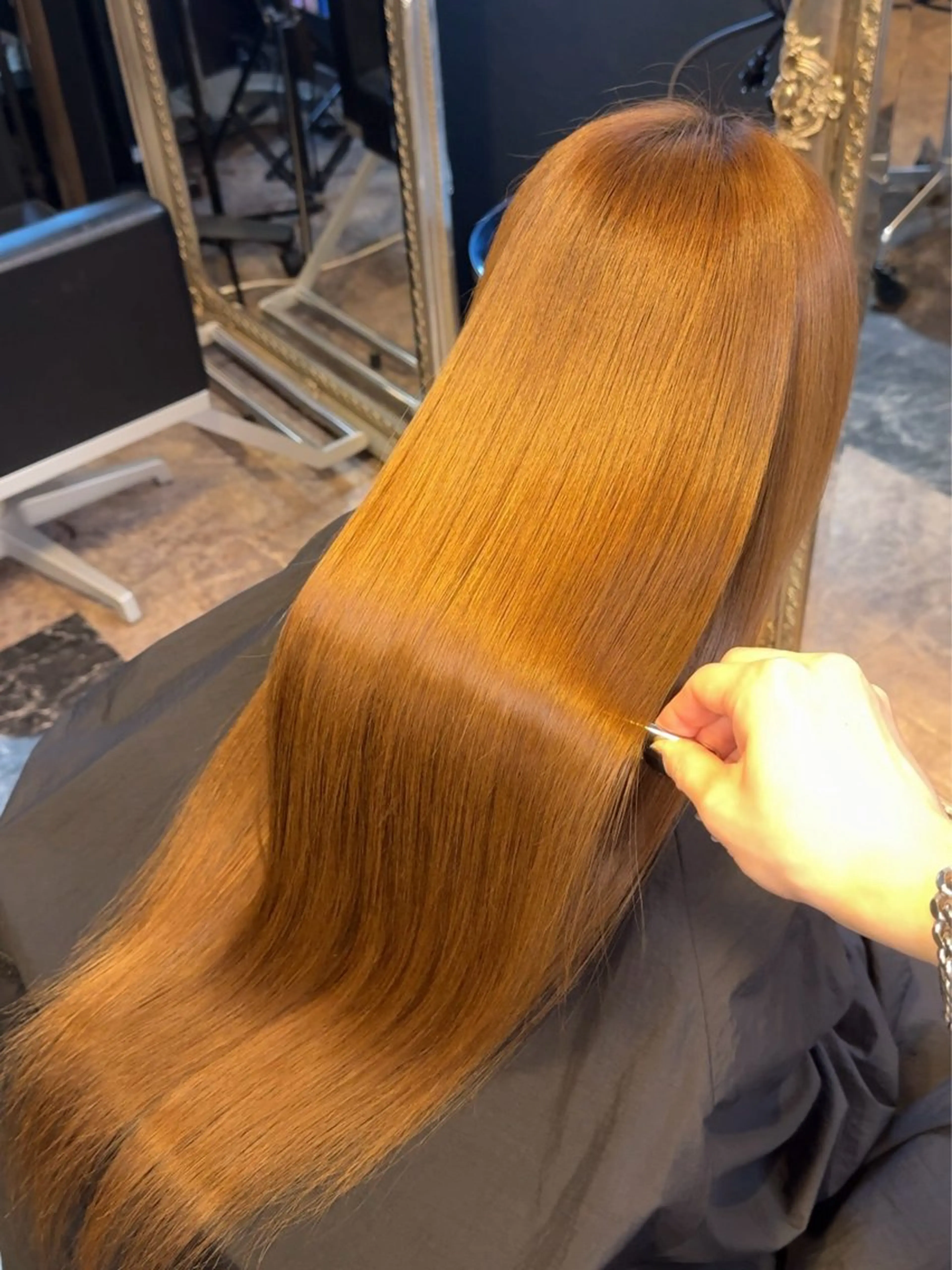 ロング 髪質改善 トリートメント トリートメント 店長 ハイトーン× 髪質改善/舘野 涼太のヘアスタイル