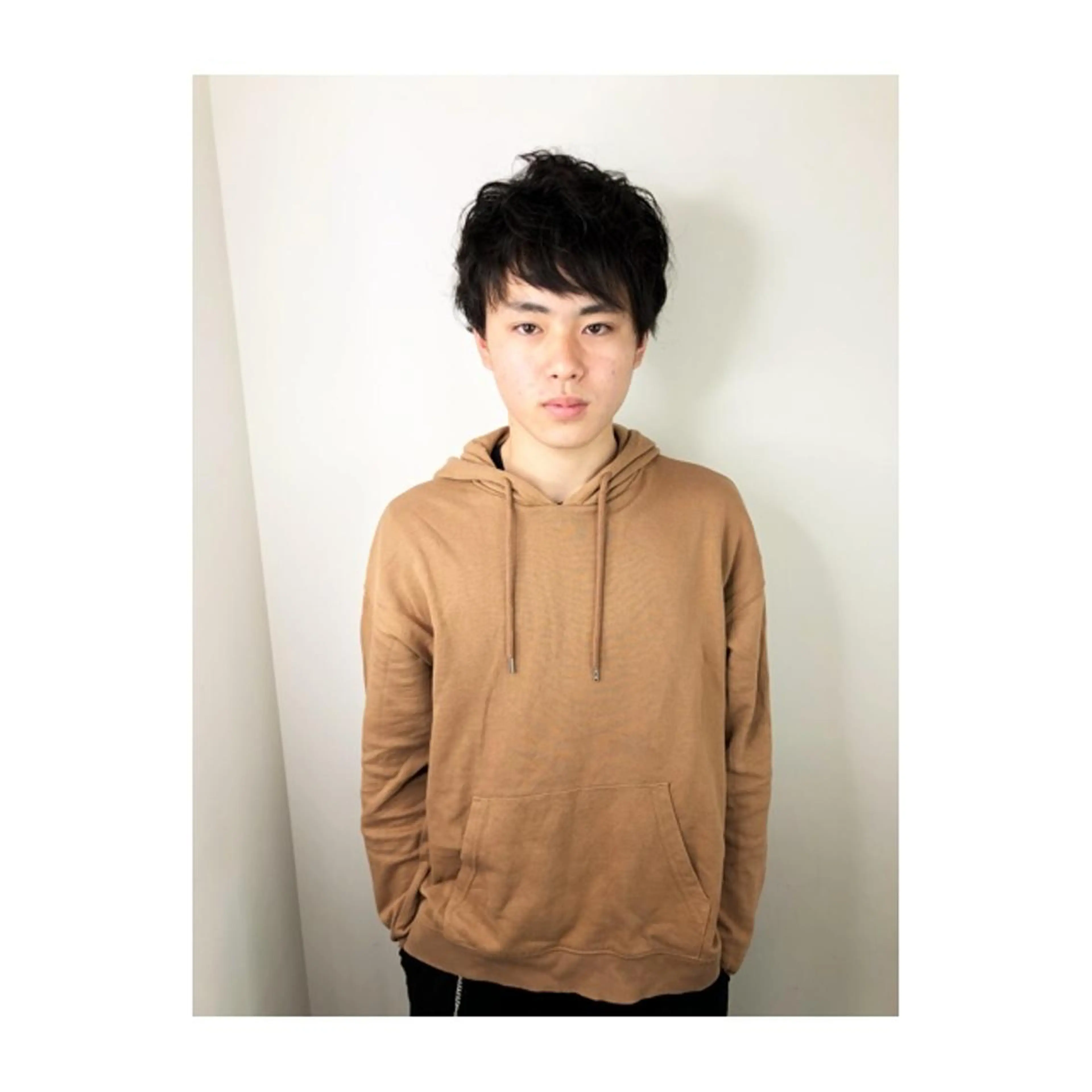 メンズ メンズパーマ ショートが得意✂️ 藤城建太のヘアスタイル