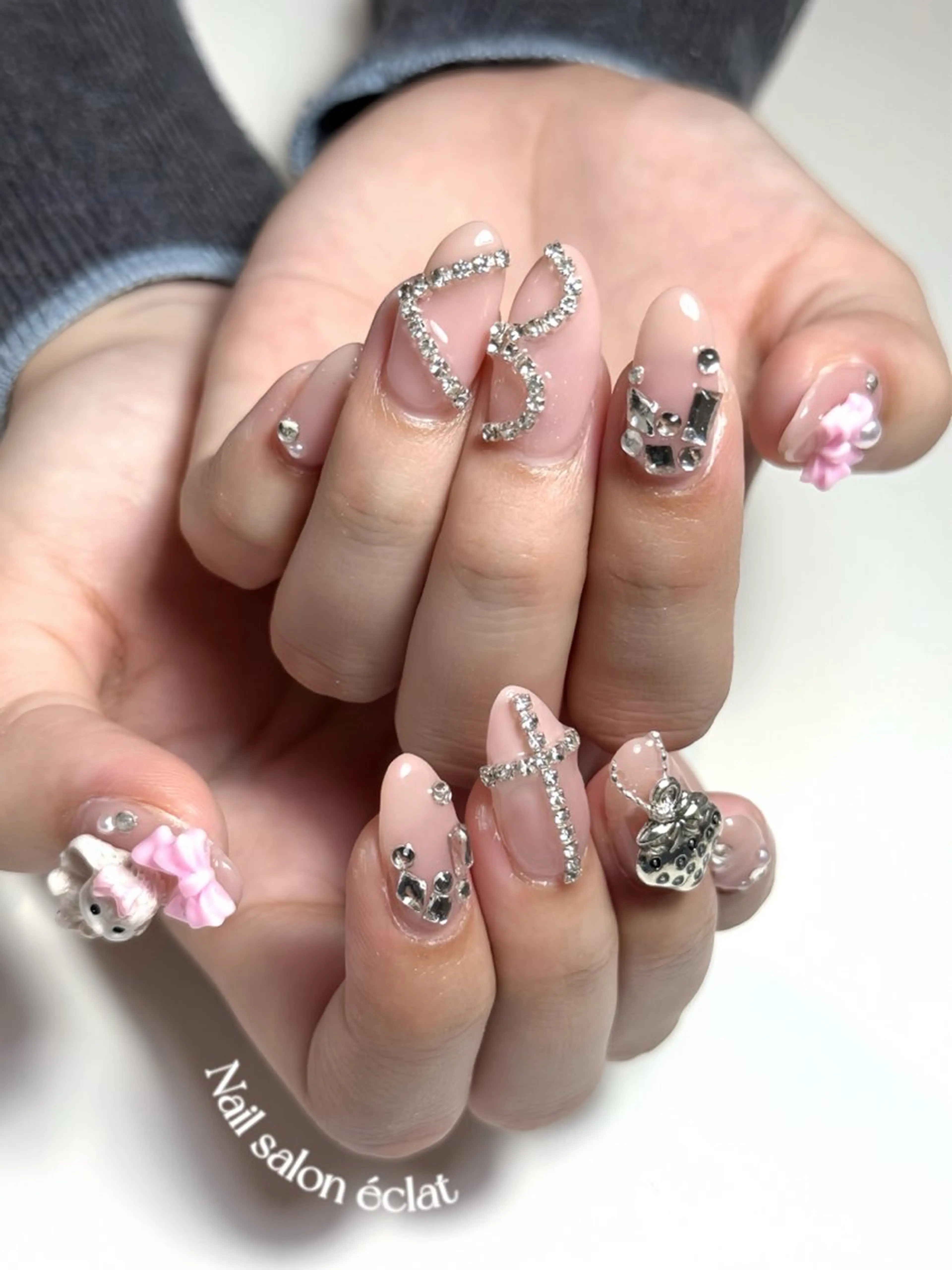 ネイル ハンドネイル éclat ⸝꙳.⋆ 栄｜矢場町のネイルデザイン