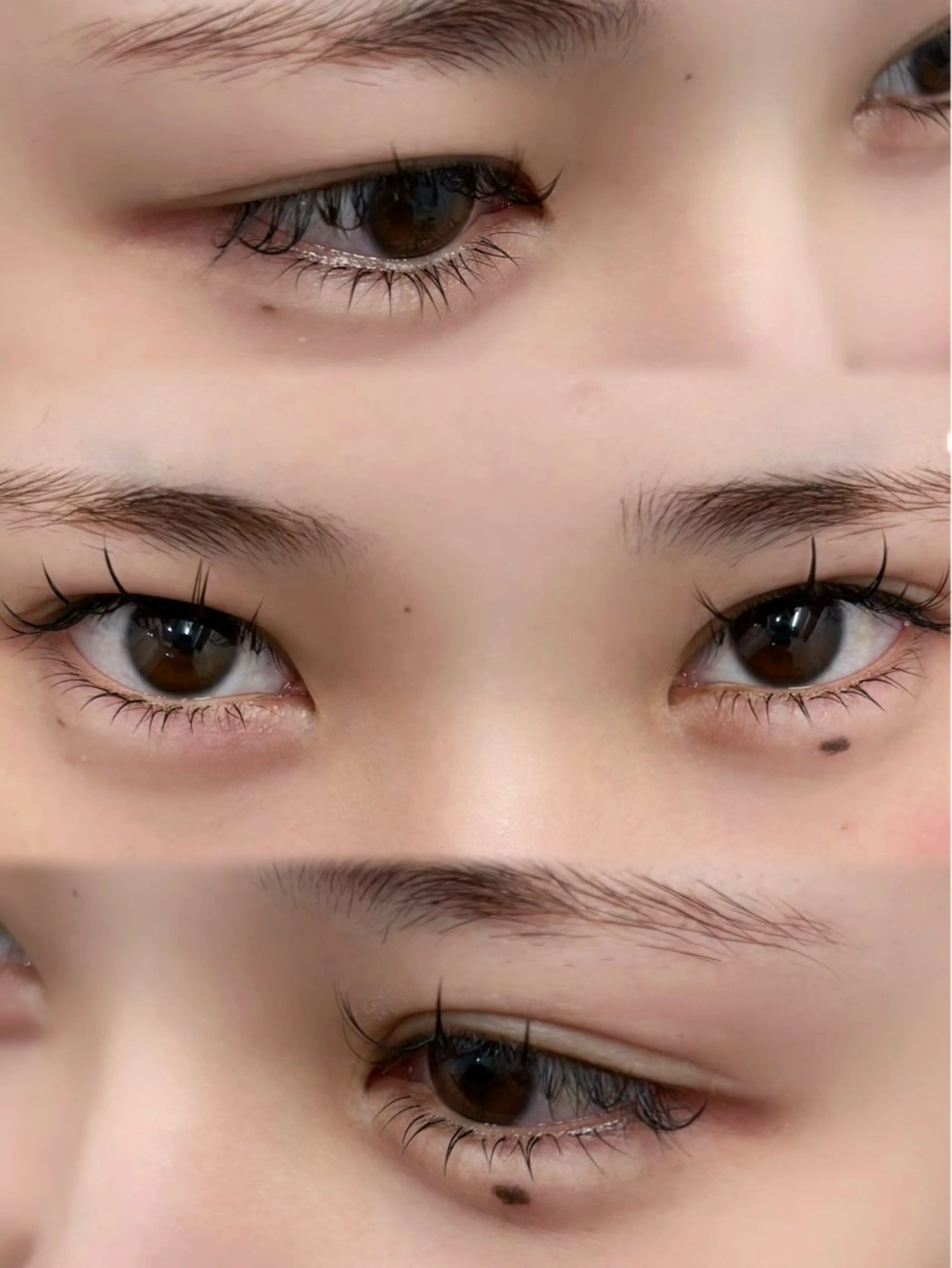 マツエク・マツパ ナチュラル 下まつげエクステ プラドル ニコのマツエク・マツパデザイン