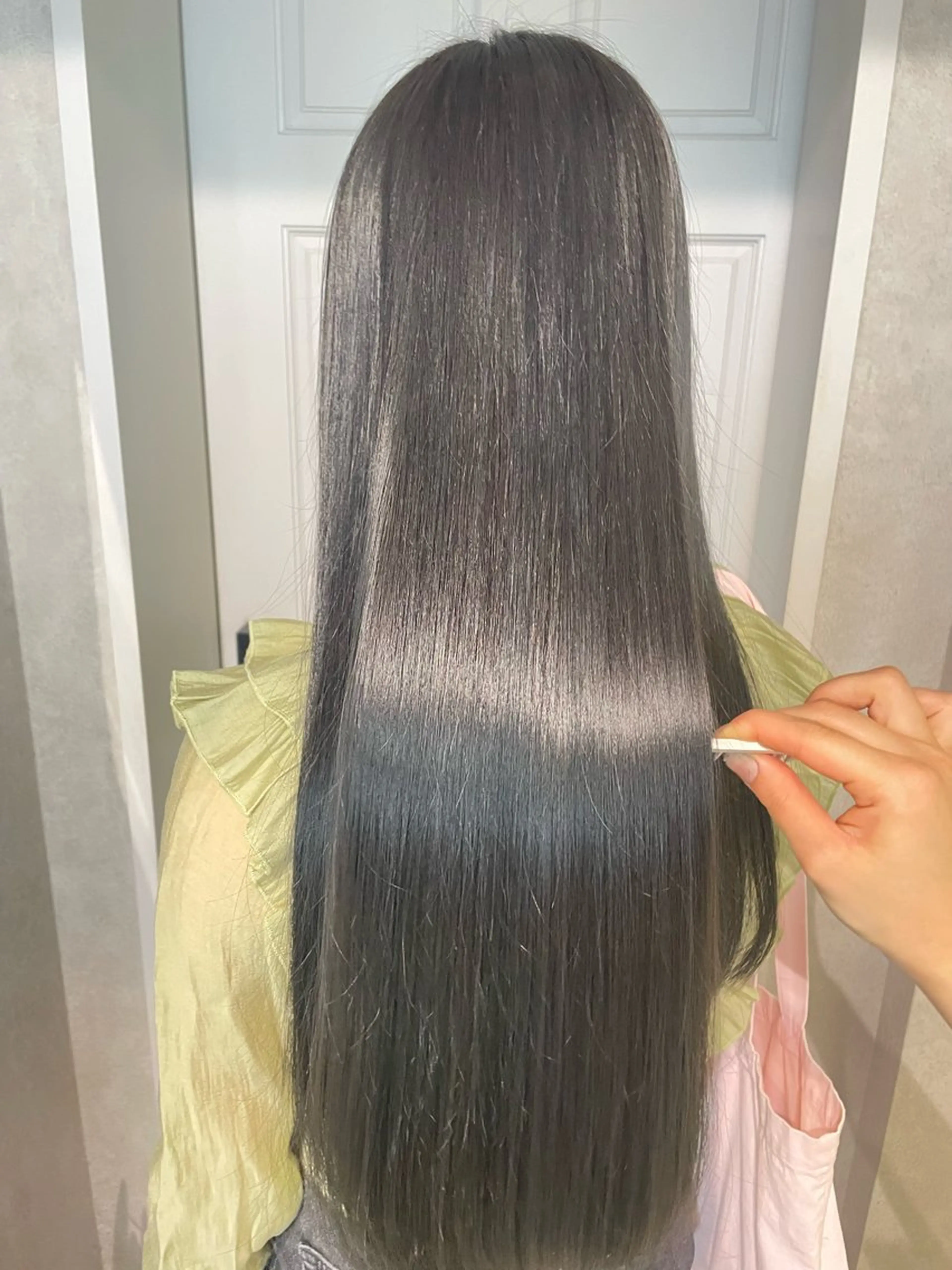 ロング カラー トリートメント ヘアカラー ナチュラル透明感🌱 小山美樹子のヘアスタイル