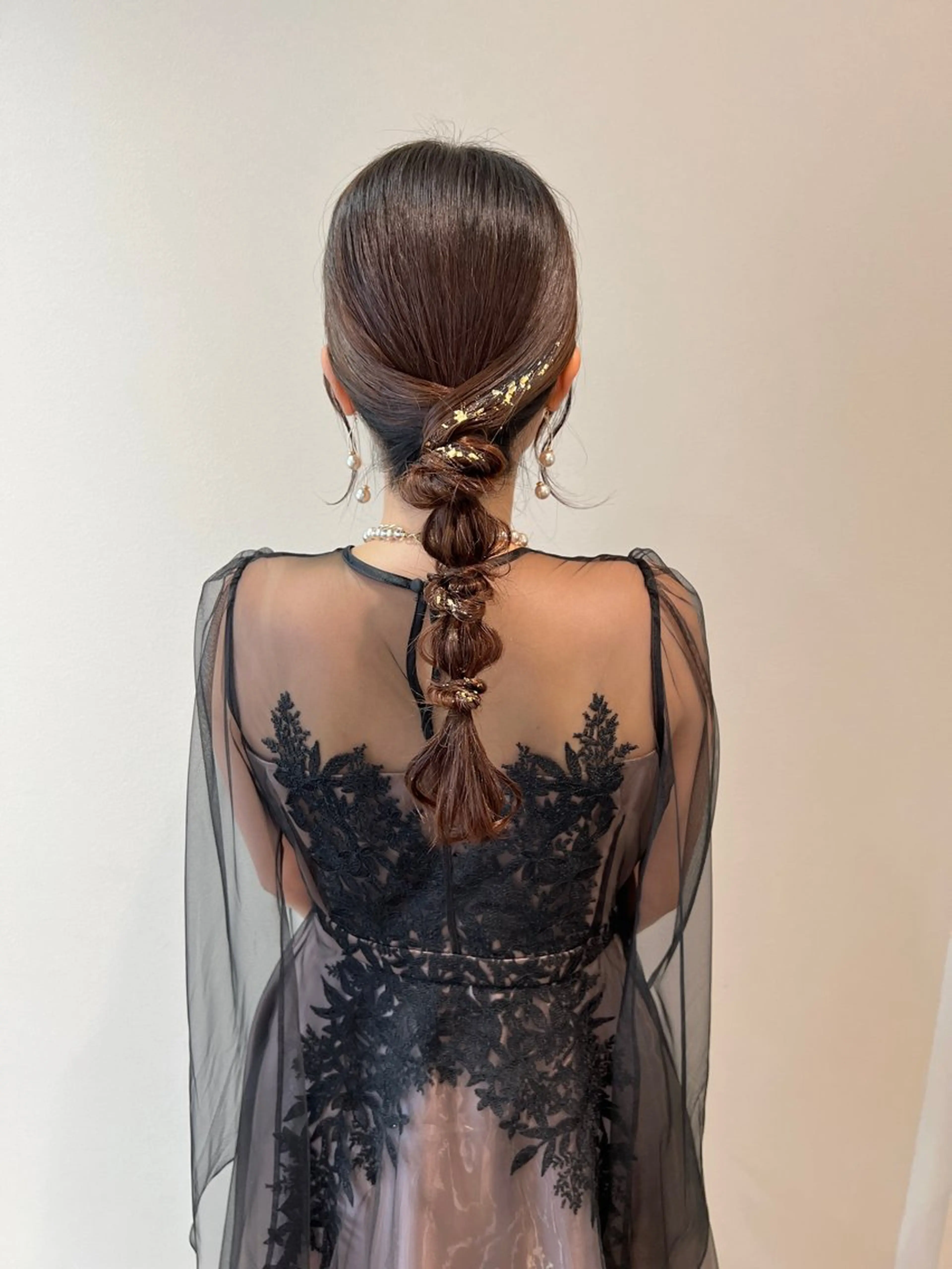 ロング ヘアアレンジ ヘアセット THINK SHOP sakiのヘアスタイル