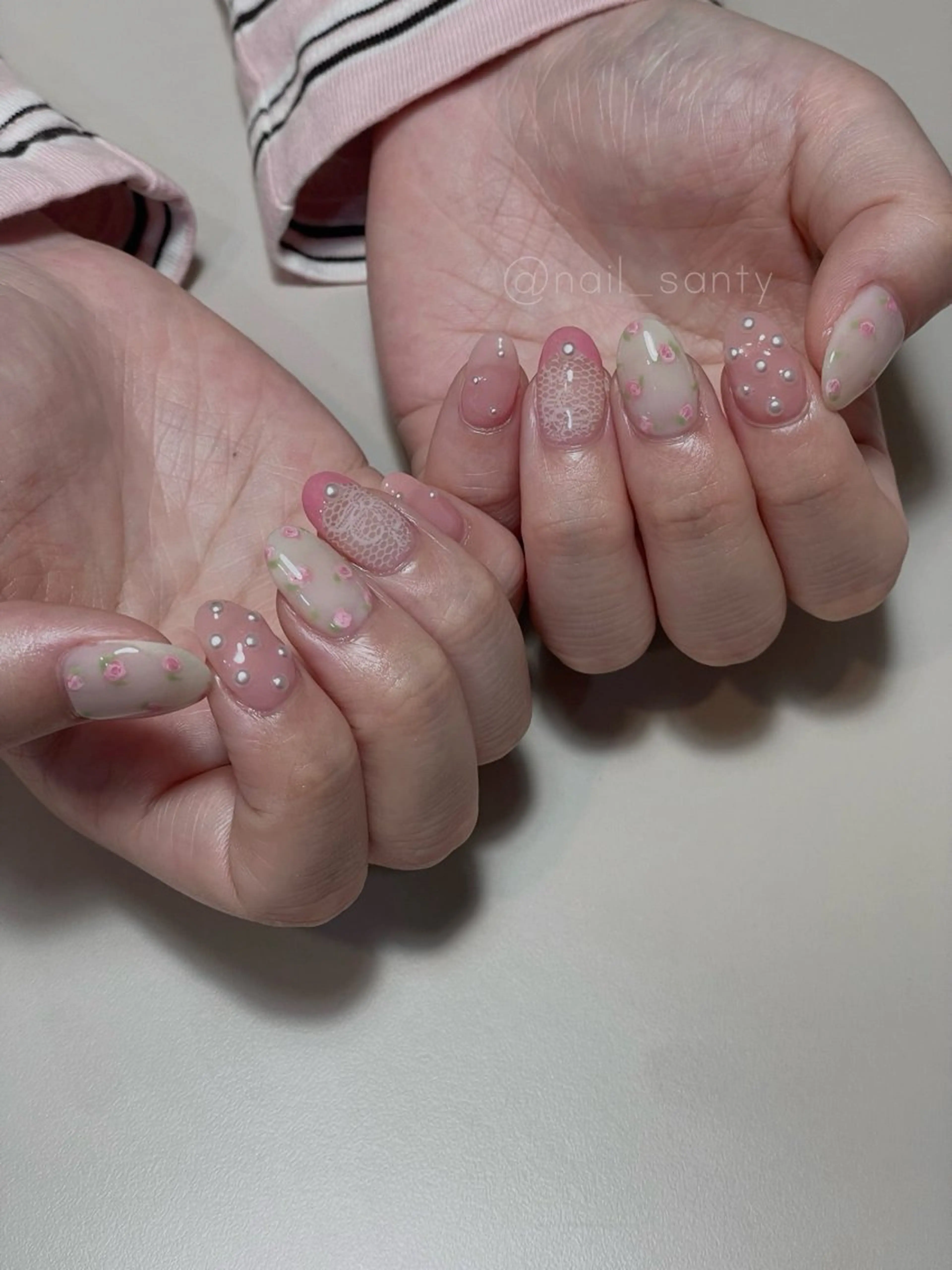ネイル ハンドネイル Nailsalon Santy.のネイルデザイン