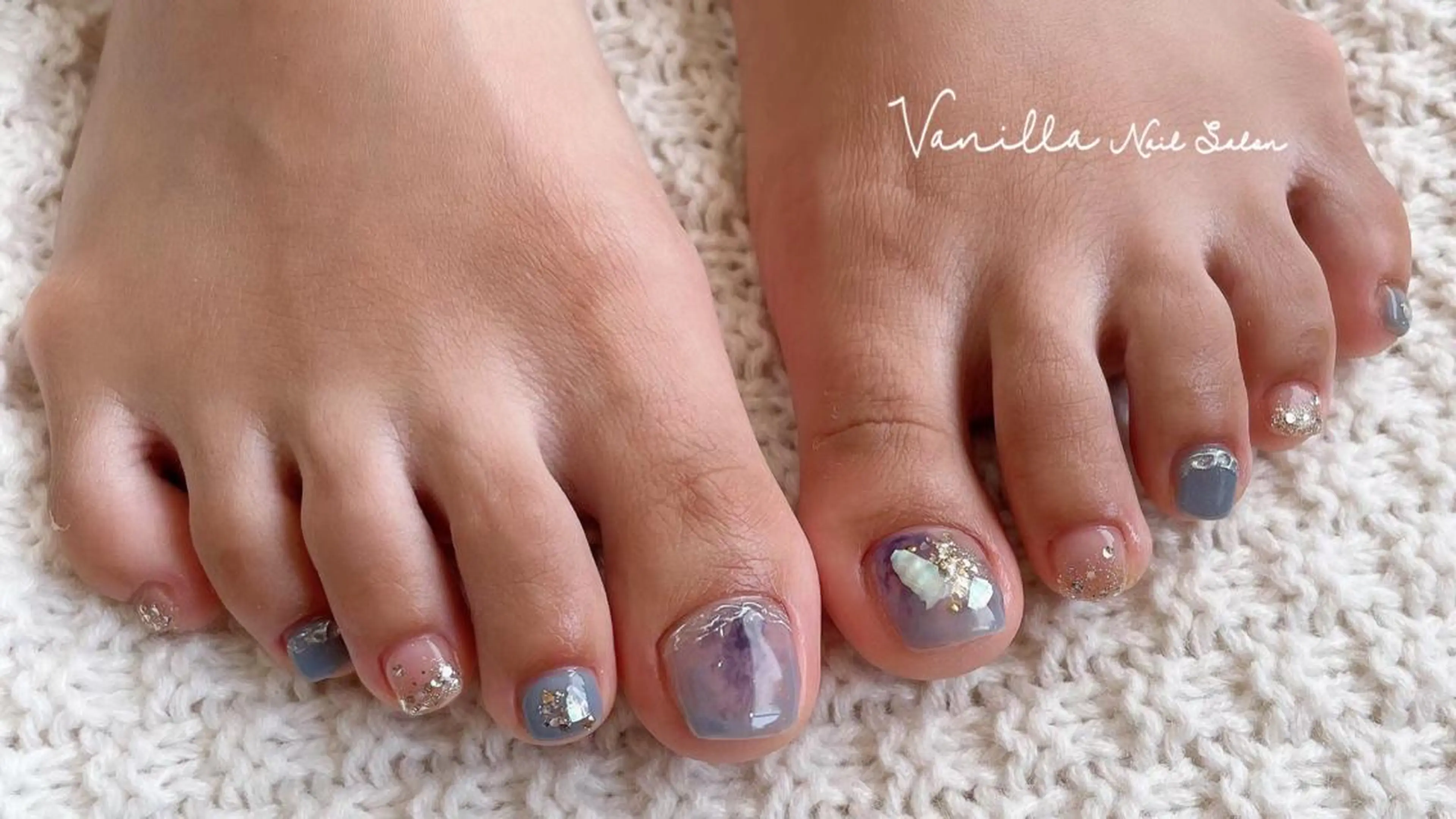 ネイル フットネイル Vanilla nail salonのネイルデザイン