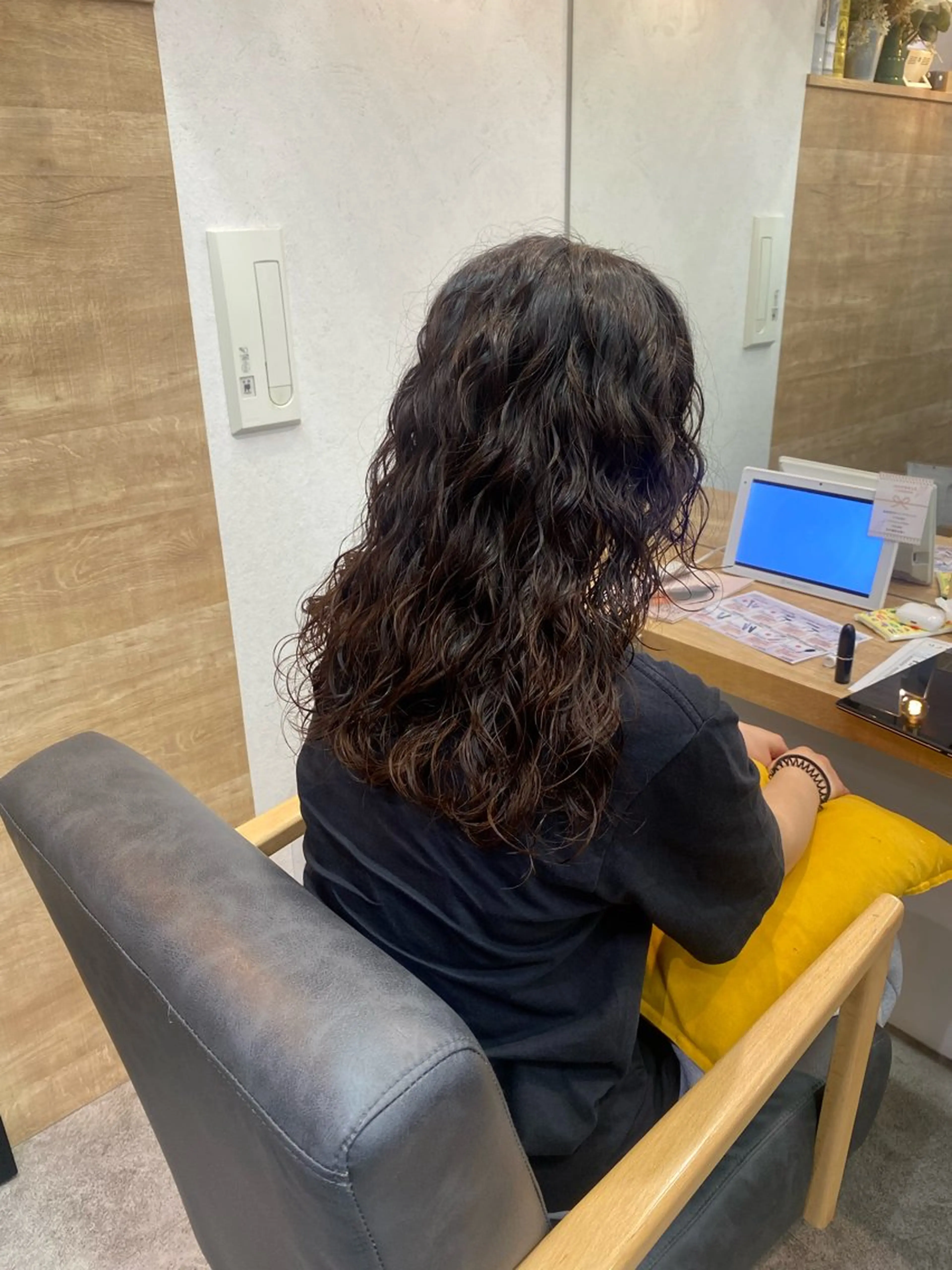 ロング パーマ 🌀ボブ／ミディアム /パーマ🌀ayaのヘアスタイル