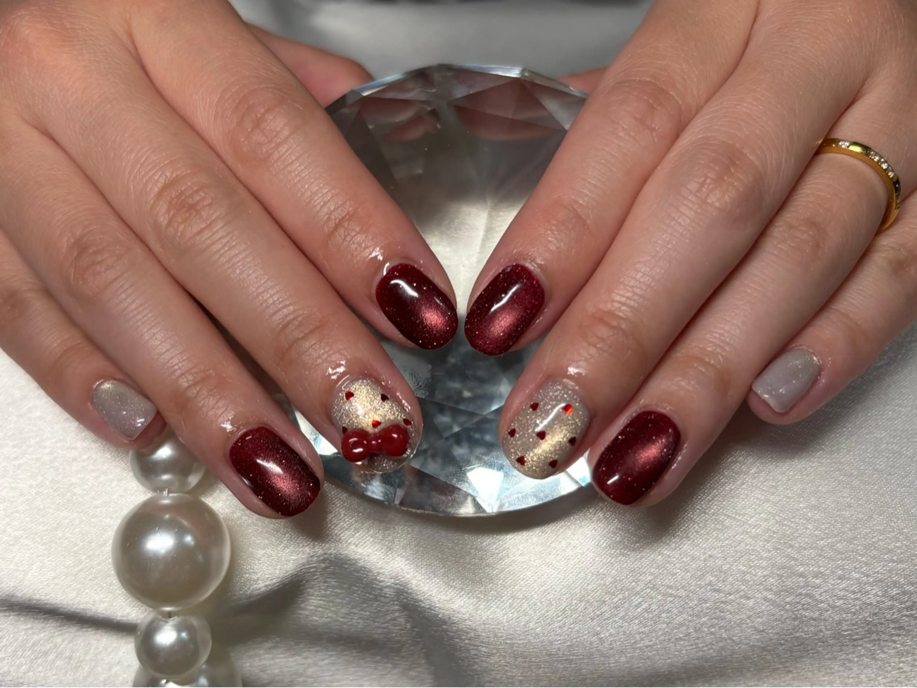 ネイル ショートネイル ハンドネイル Hinata <lunon>のネイルデザイン