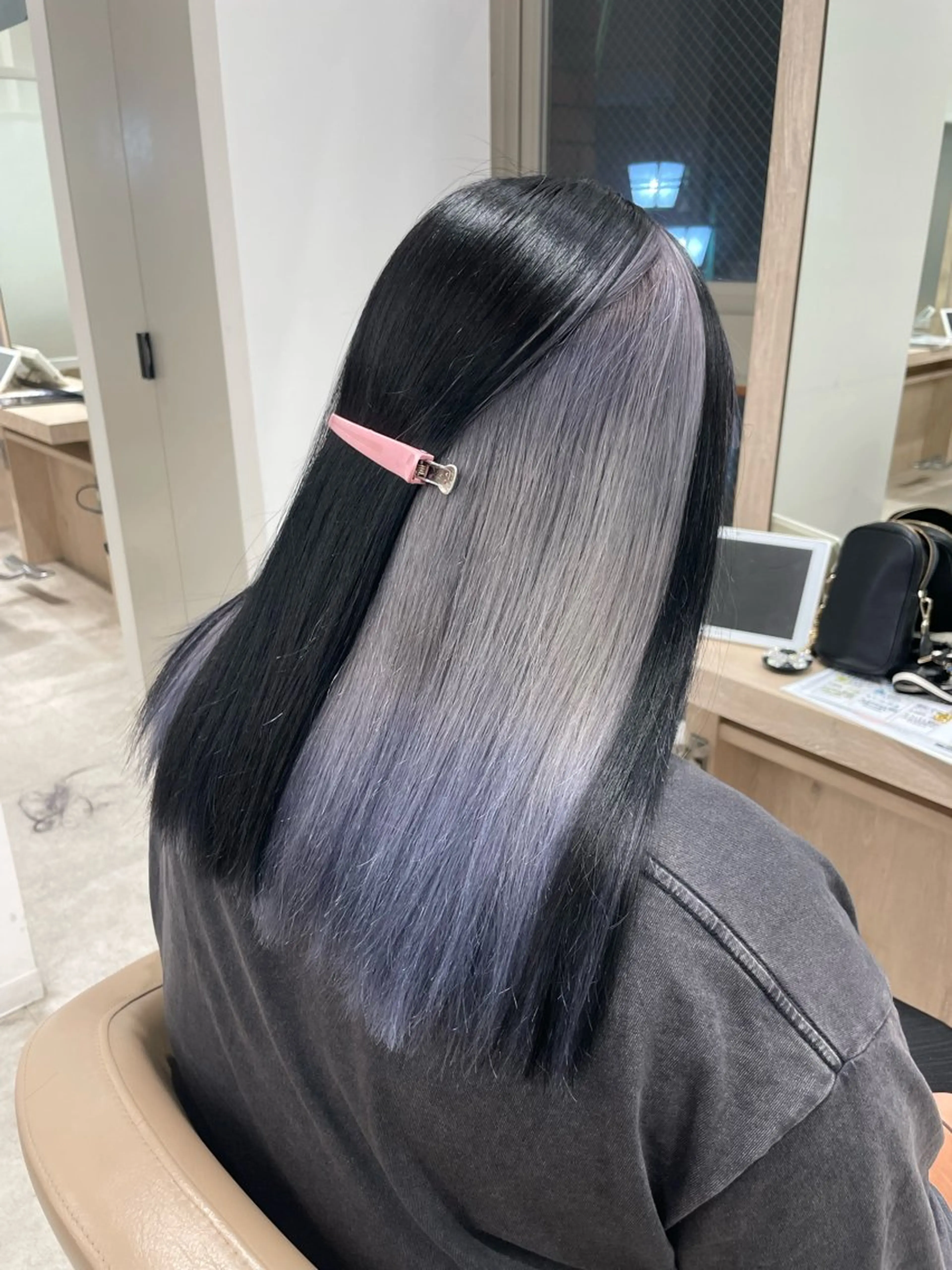 セミロング カラー ブルーカラー グラデーションカラー カット ヘアカラー トリートメント EARTH菊名店👾 ひらのすぐるのヘアスタイル