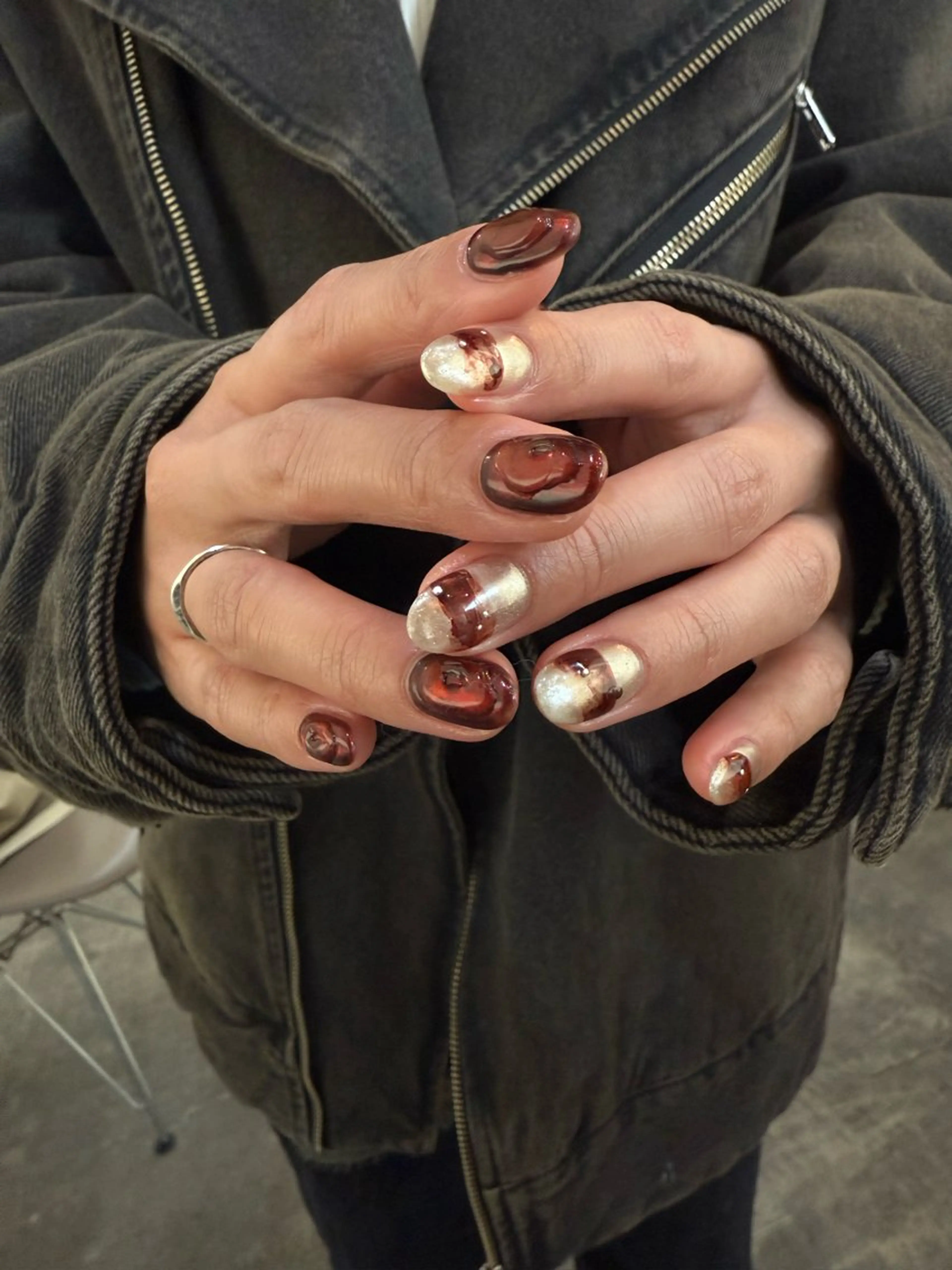 ネイル バレンタイン nable.所属・栗林 実莉のネイルデザイン