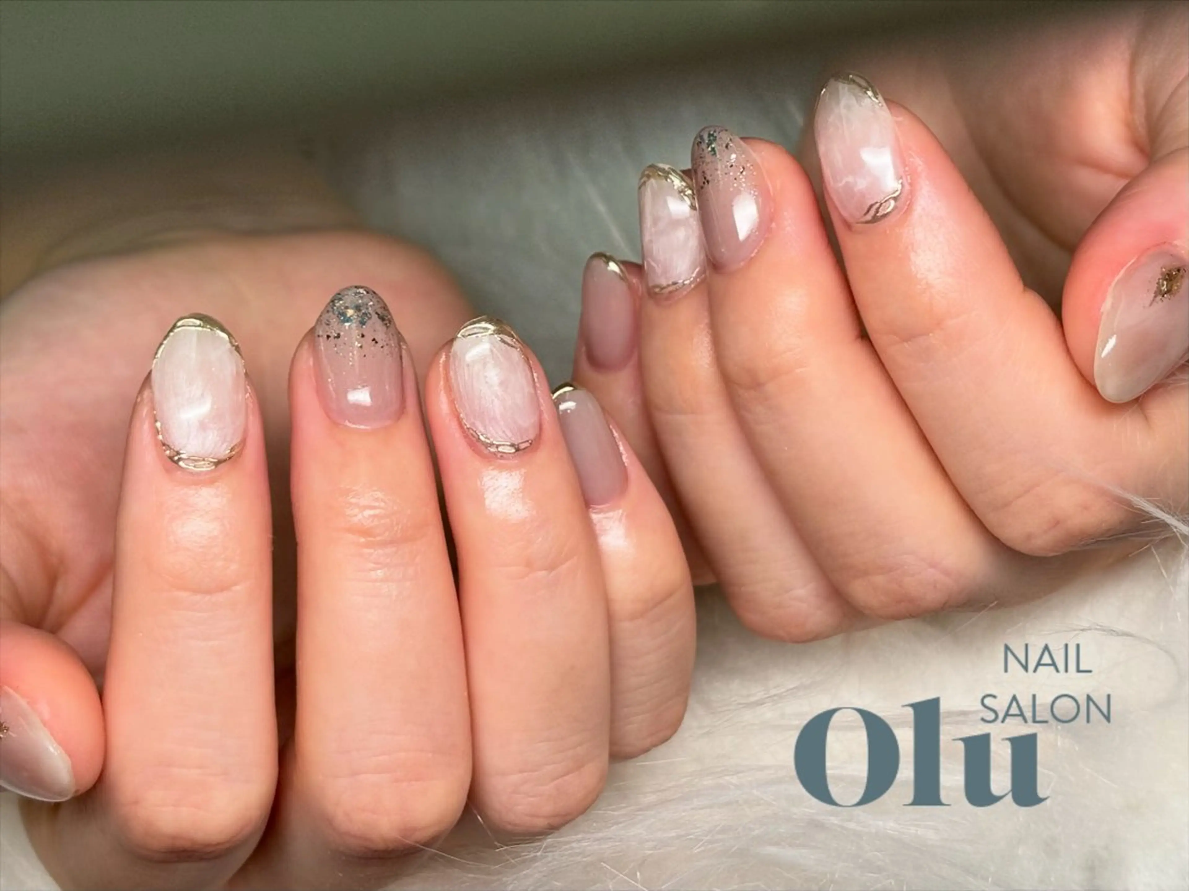 ネイル 持ち込み olu sakakuraのネイルデザイン