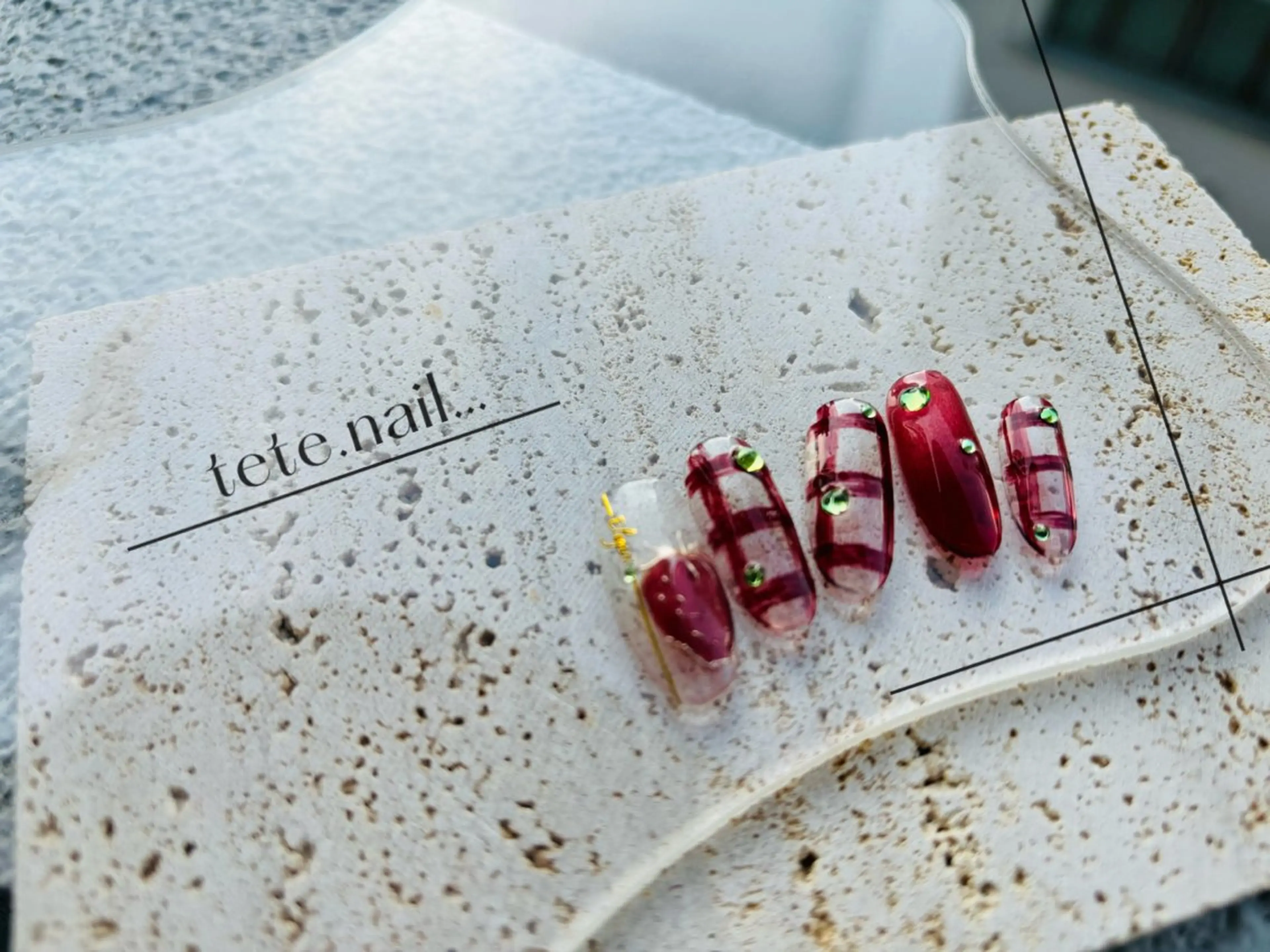 ネイル ハンドネイル tete. nailのネイルデザイン