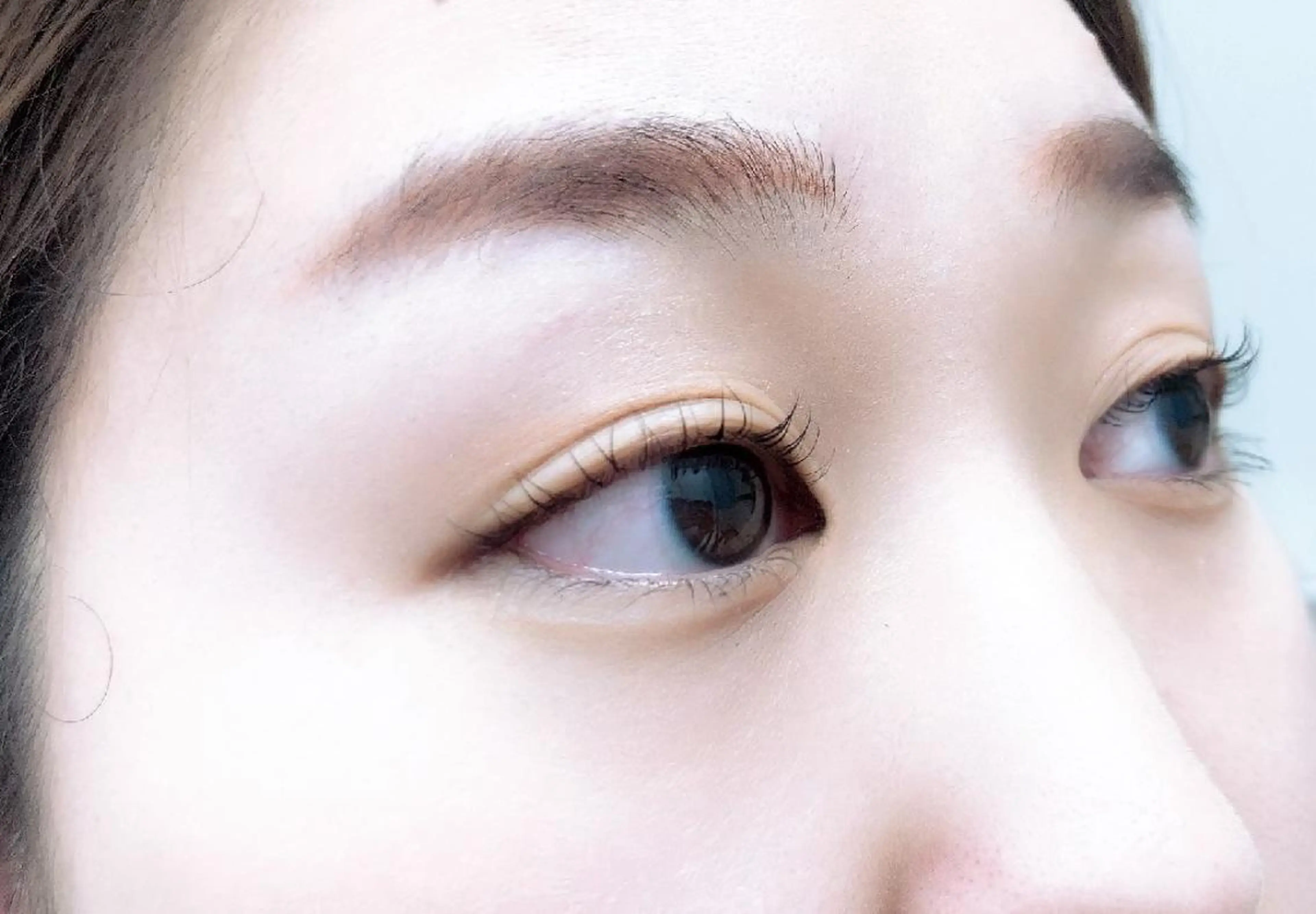 マツエク・マツパ 付け放題 フラットラッシュ ナチュラル まつげパーマ 一重×まつ毛パーマ マツパ 吉岡 ゆうなのマツエク・マツパデザイン