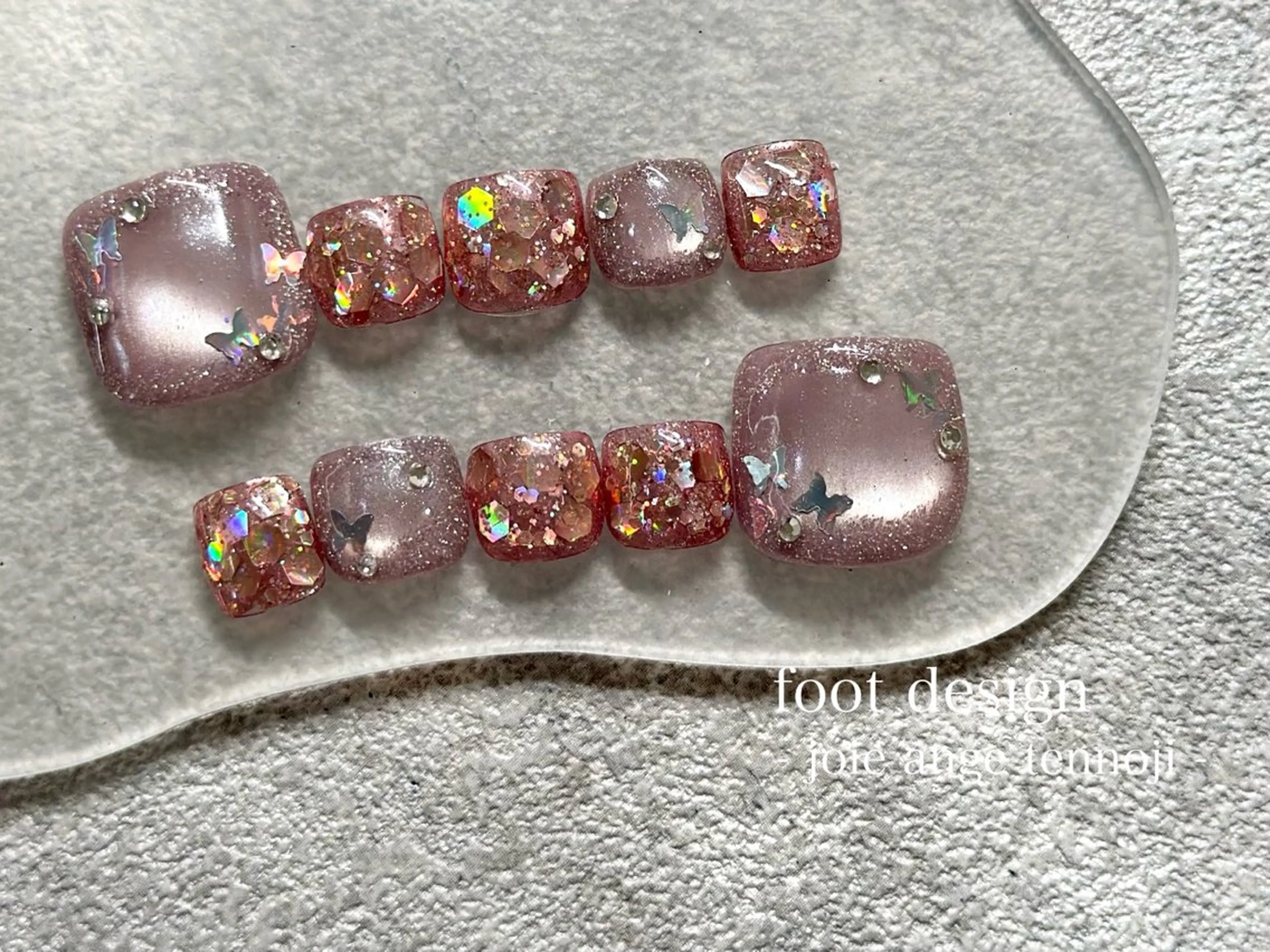 ネイル フットネイル joieange MEGUMIのネイルデザイン