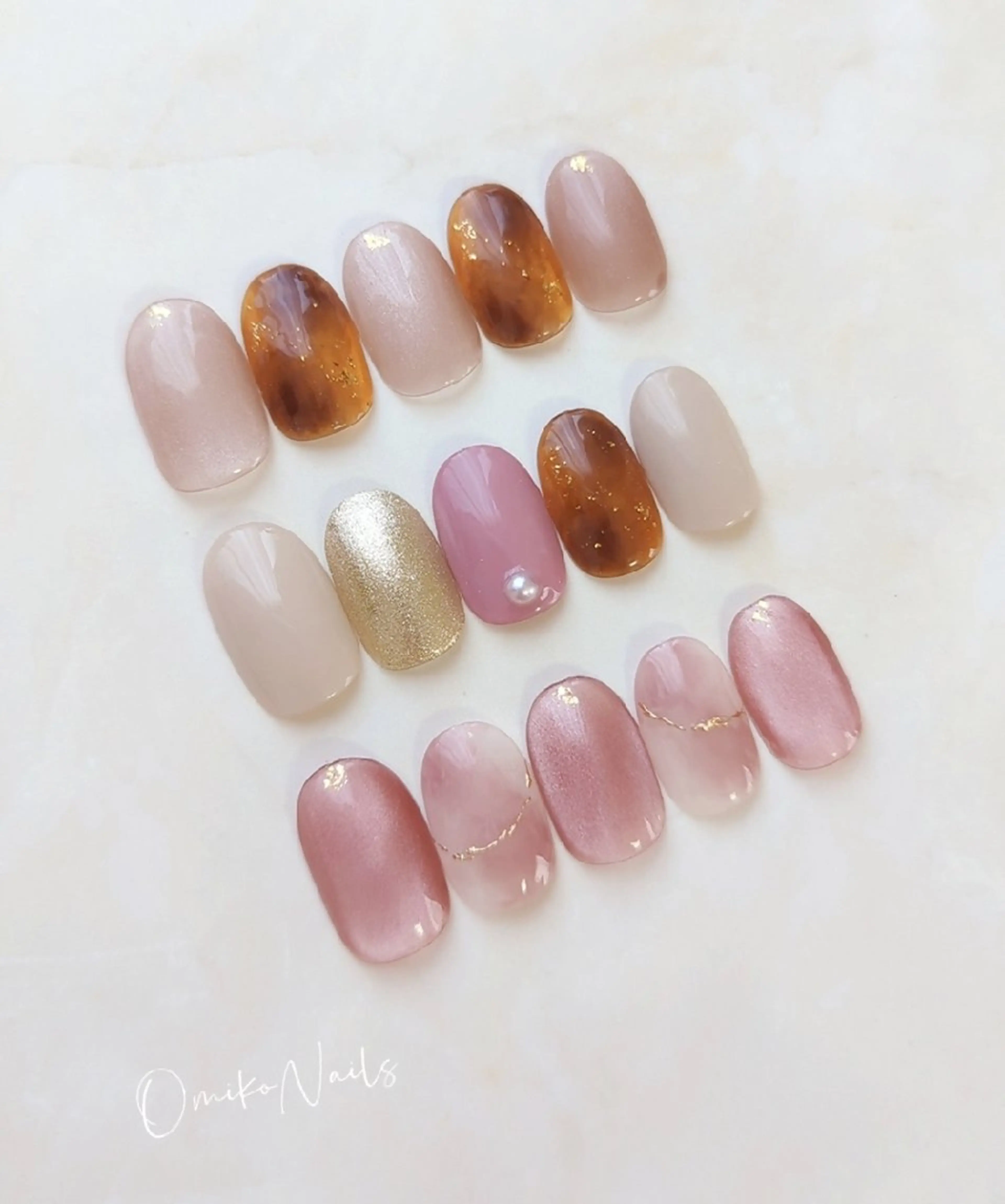 ネイル 所沢の小さな ネイル屋さんのネイルデザイン