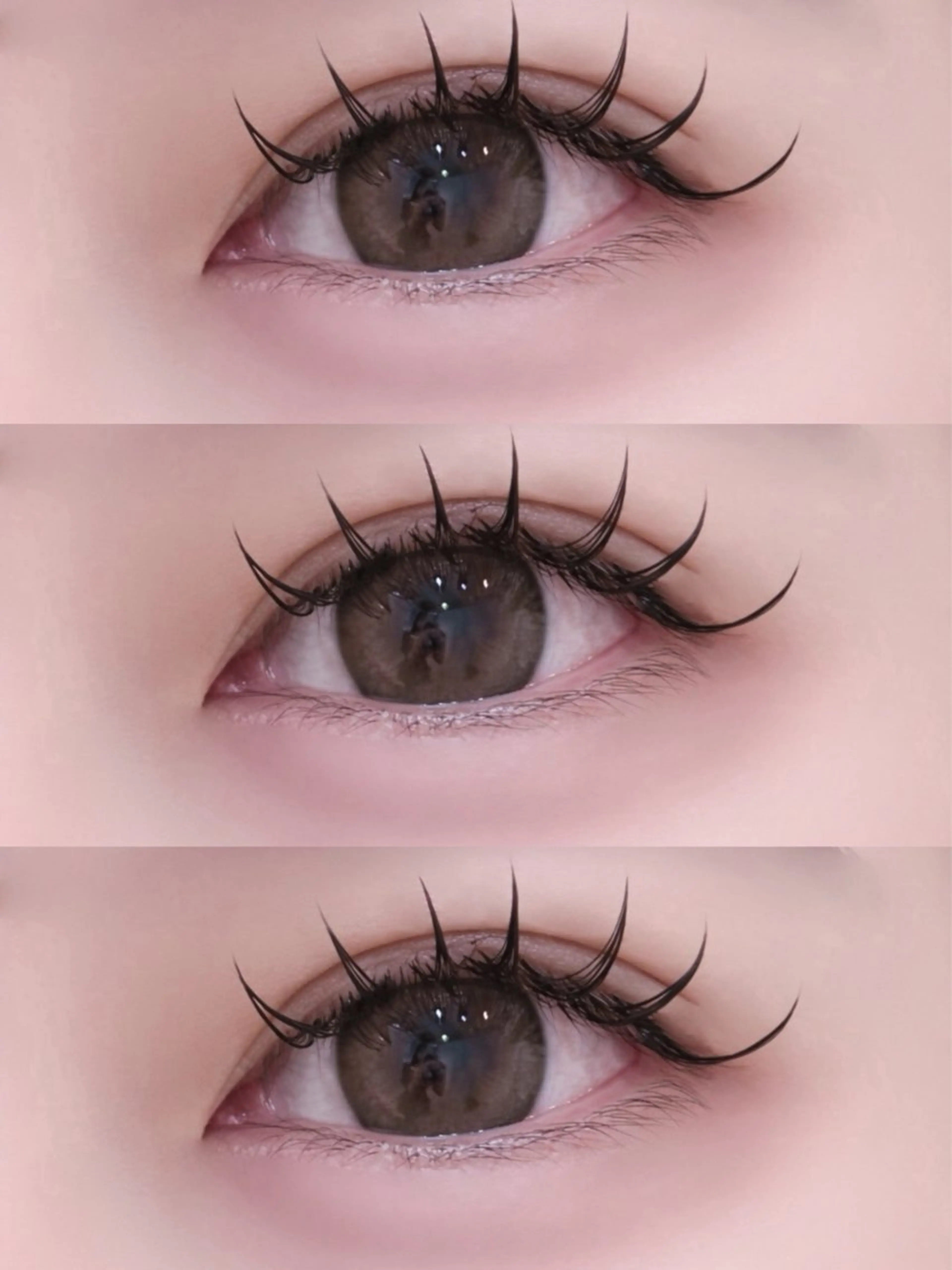 LEDマツエク♩120本装着♡コーティング仕上げ付きの写真