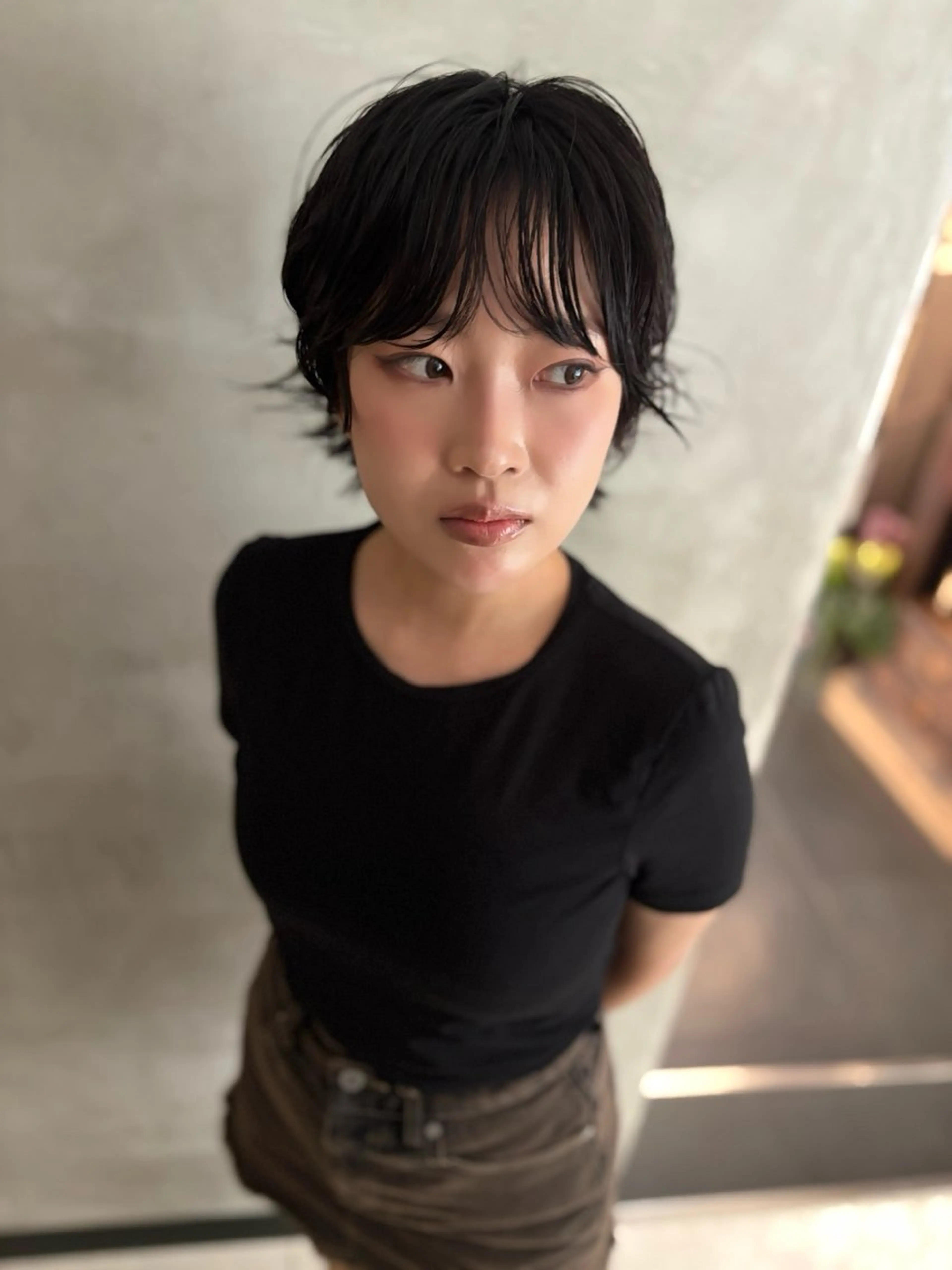 ショート パーマ カット パーマ トリートメント 優作 〜圧倒的信頼〜のヘアスタイル