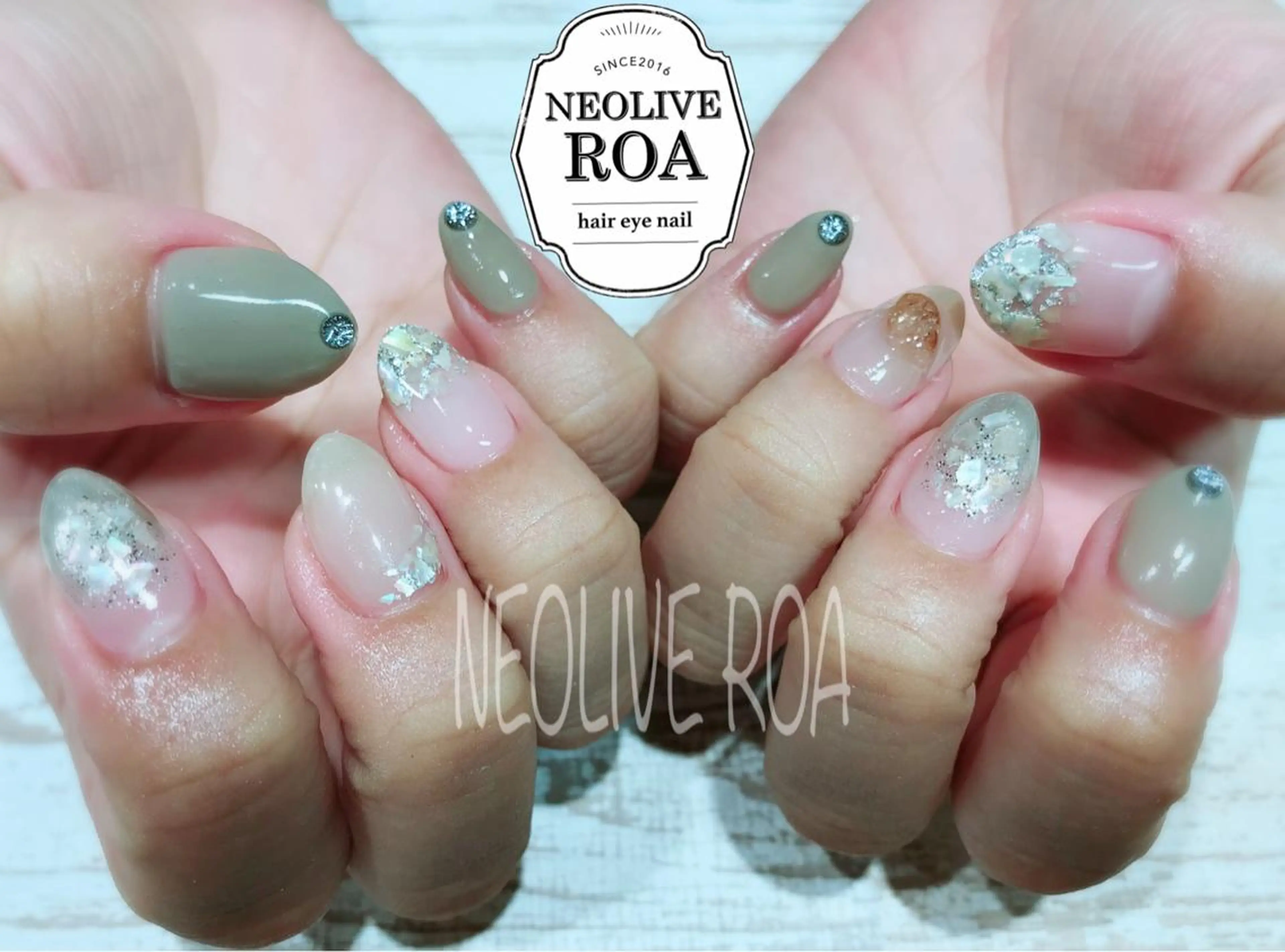 ネイル ニュアンスネイル ハンドネイル Nail by selenのネイルデザイン