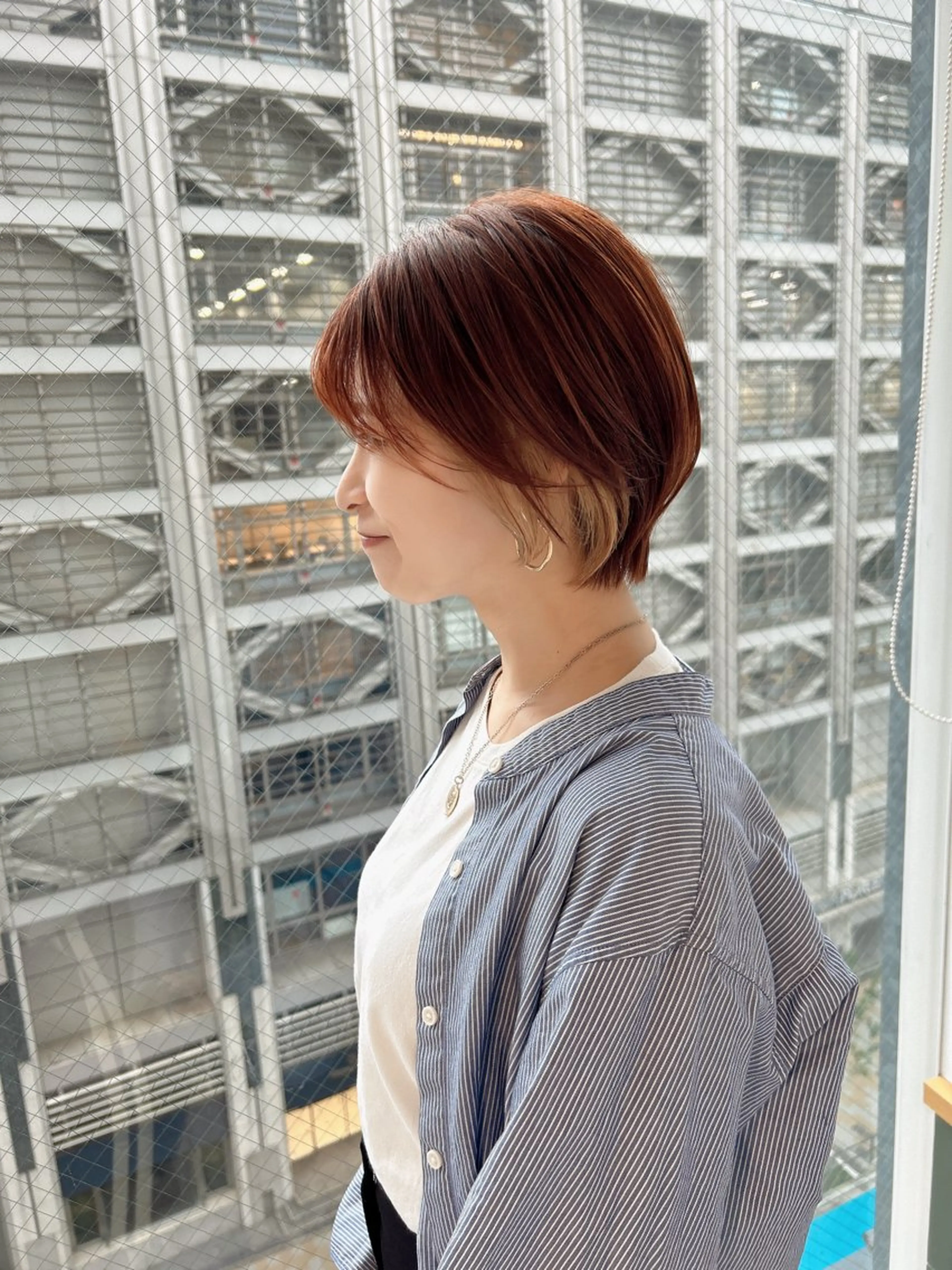 ショート カラー ヘアアレンジ 【代表】 たき〜のヘアスタイル