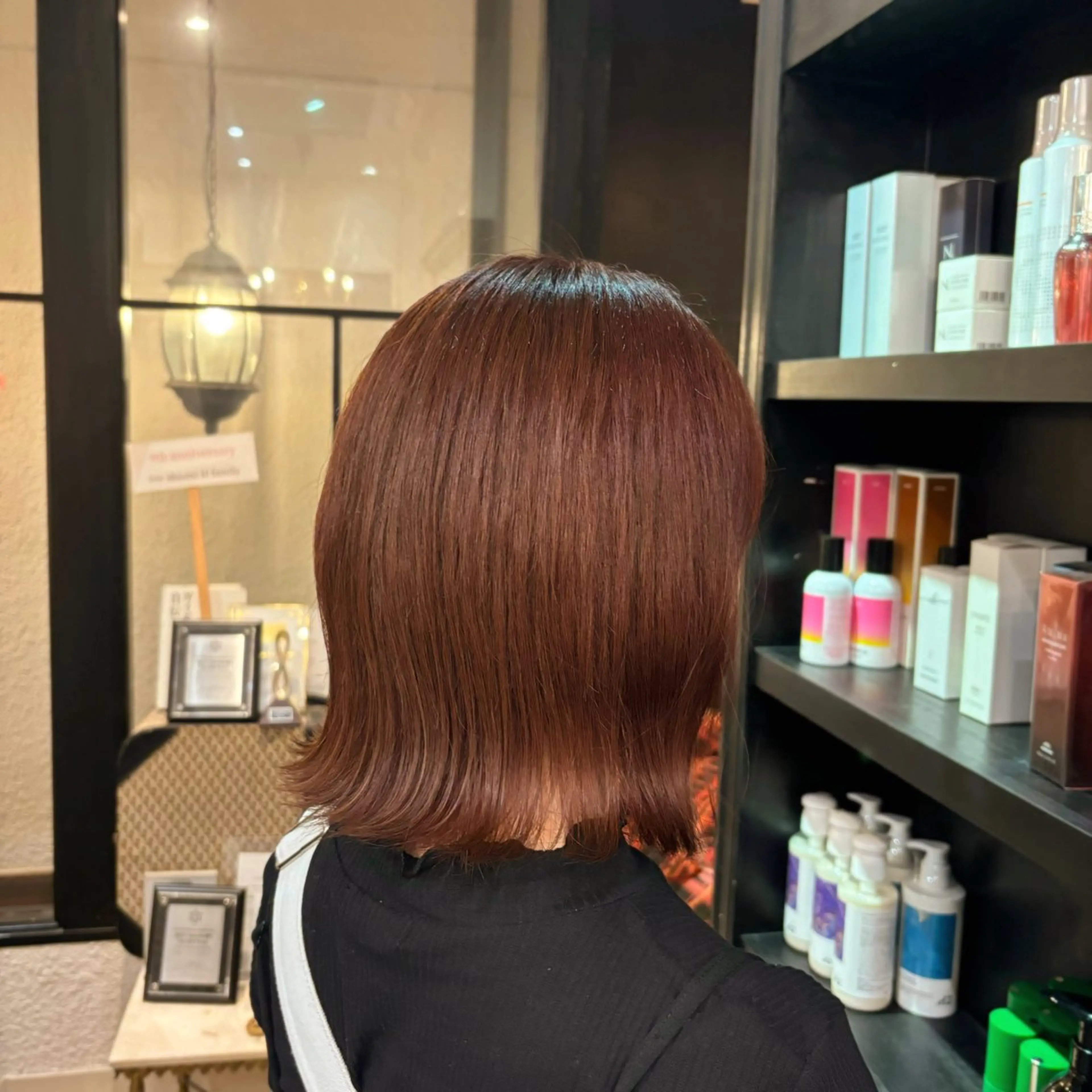 カラー ダブルカラー 明賀　瞳 /みょうが　ひとみのヘアスタイル