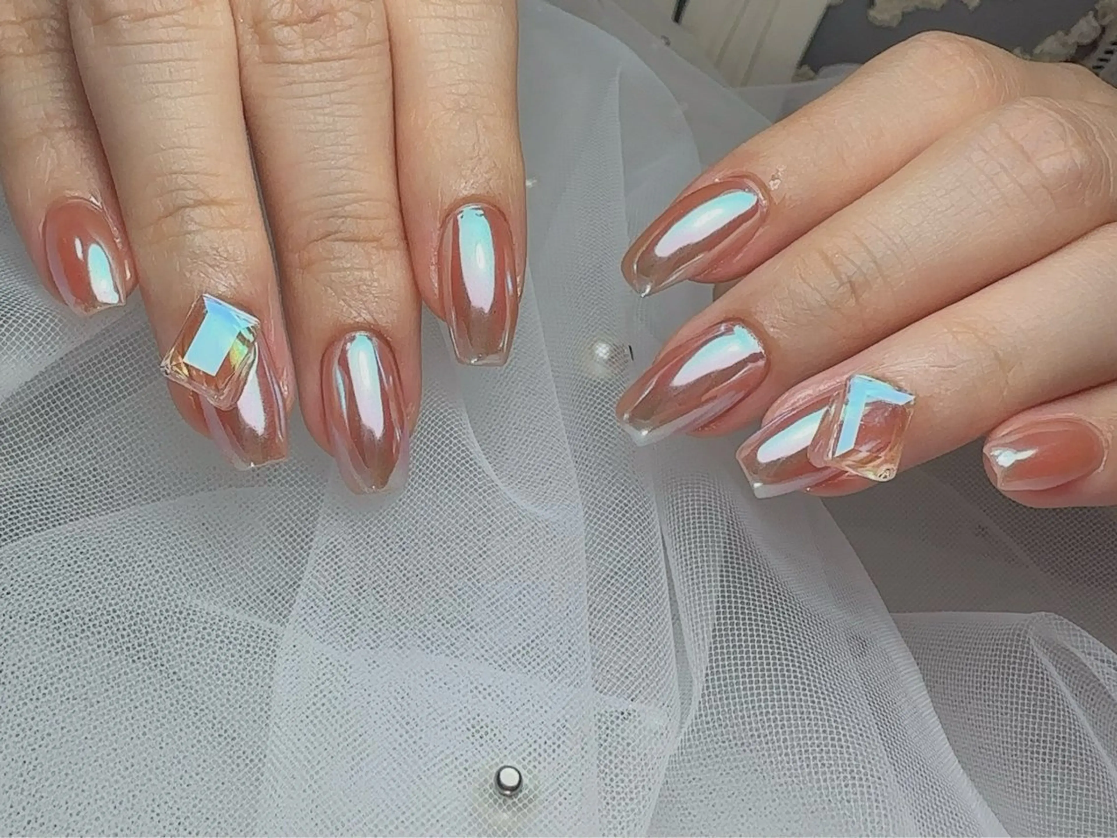 ネイル 成人式 長さ出し フットネイル フレンチネイル ジェルネイル ハンドネイル ハンドケア nail salon Feerieのネイルデザイン