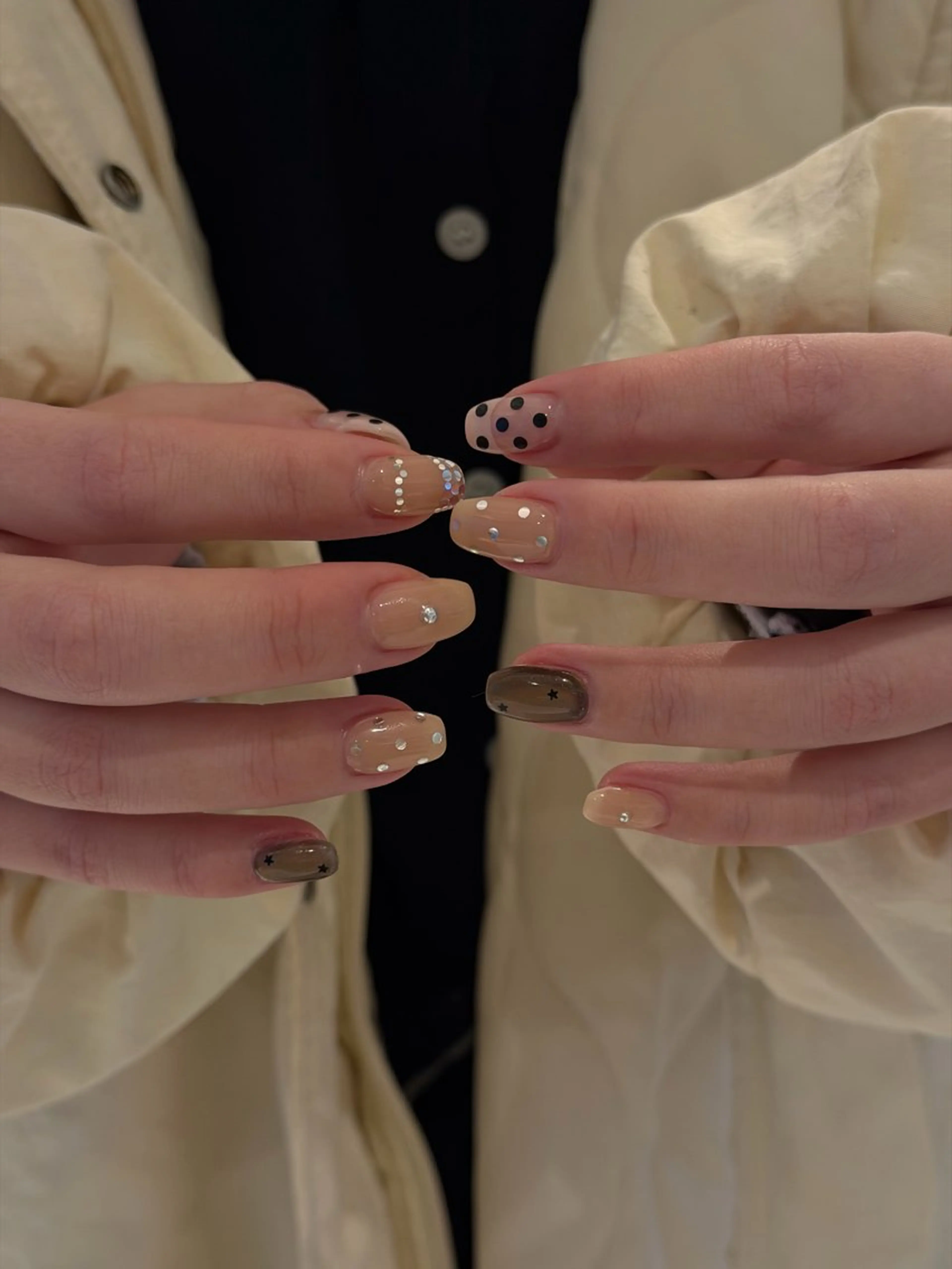 ネイル シンプルネイル anuw hinaのネイルデザイン