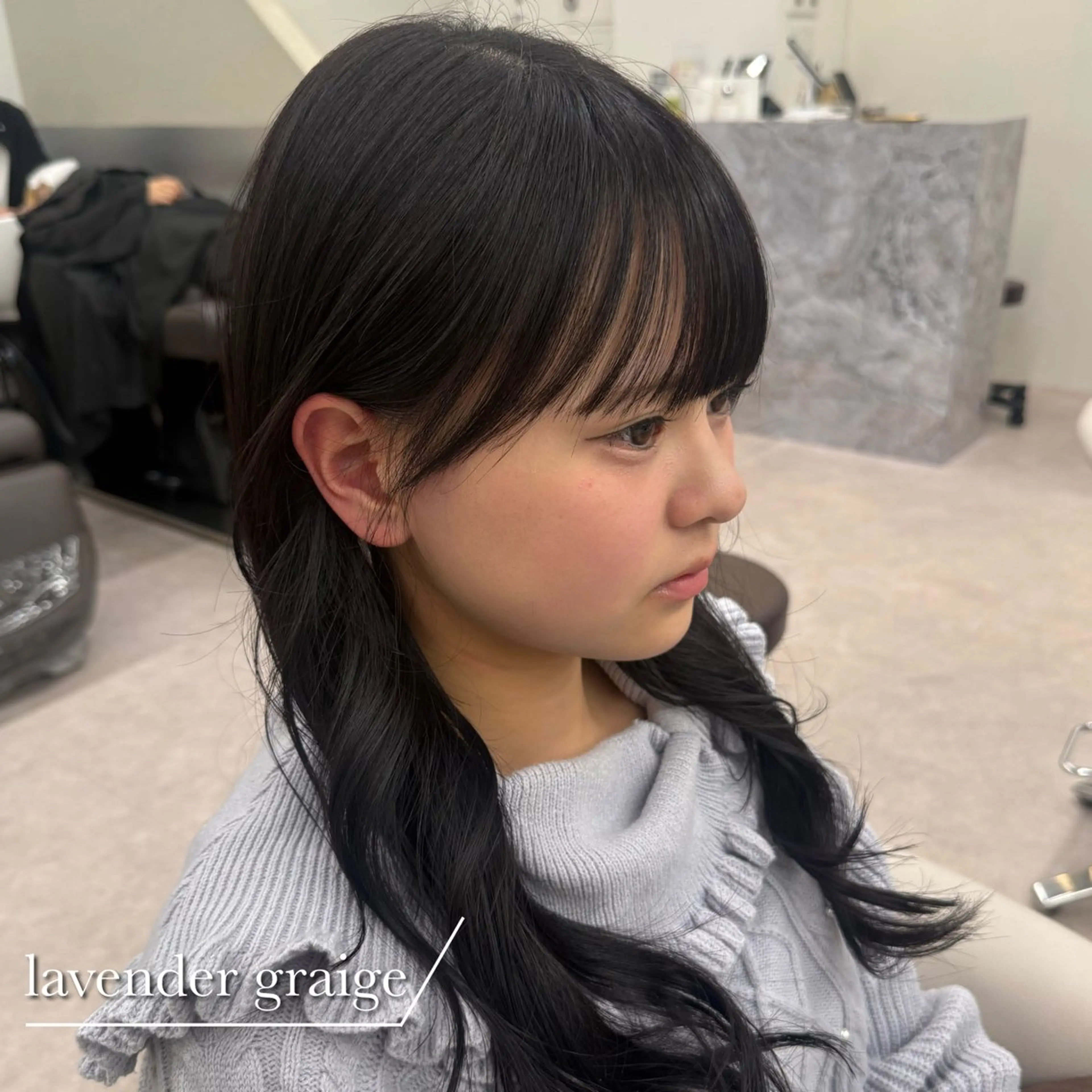 ロング カラー カット ヘアカラー トリートメント 縮毛矯正/ベージュ カラー🧸綾里のヘアスタイル