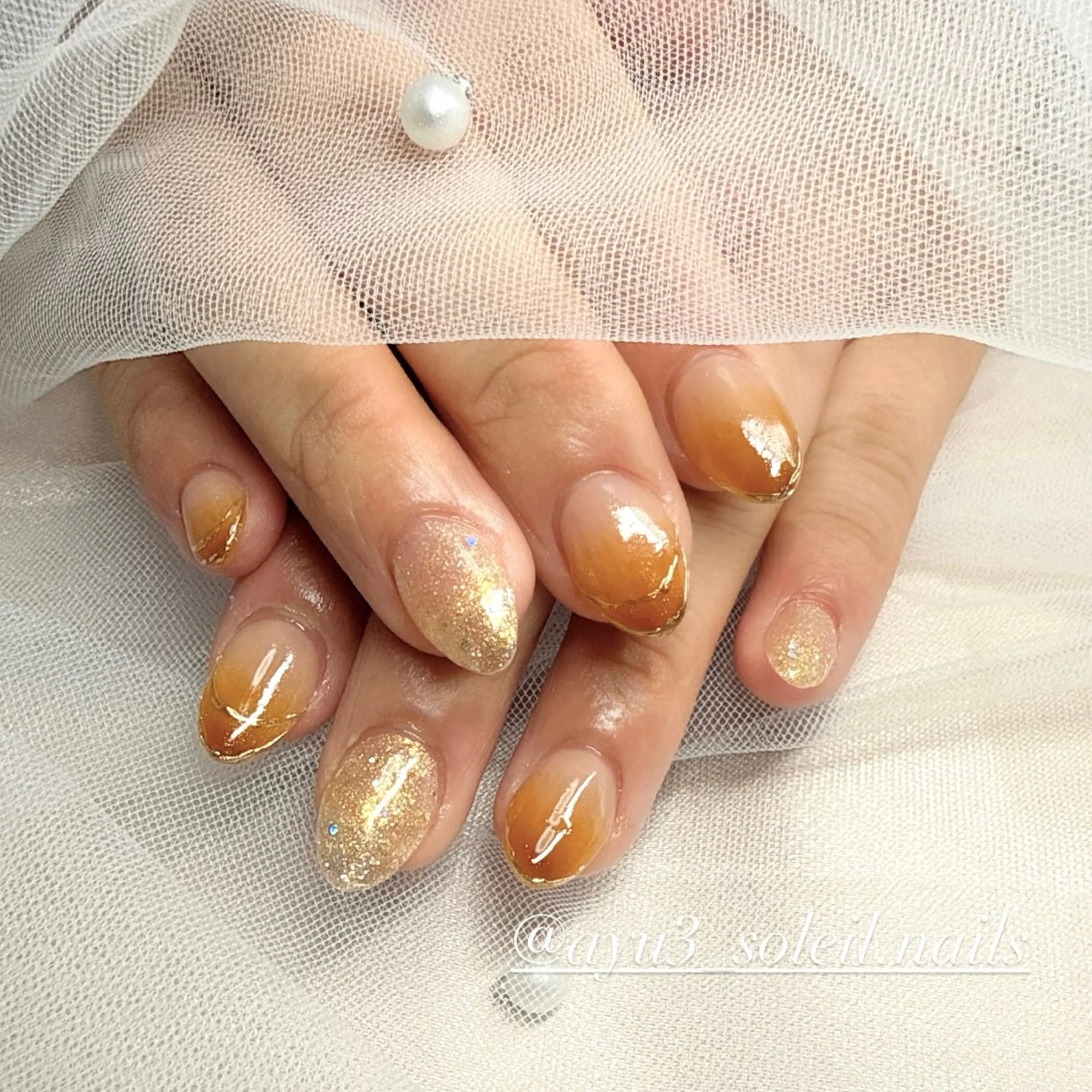 ネイル ハンドネイル 大橋 歩美のネイルデザイン