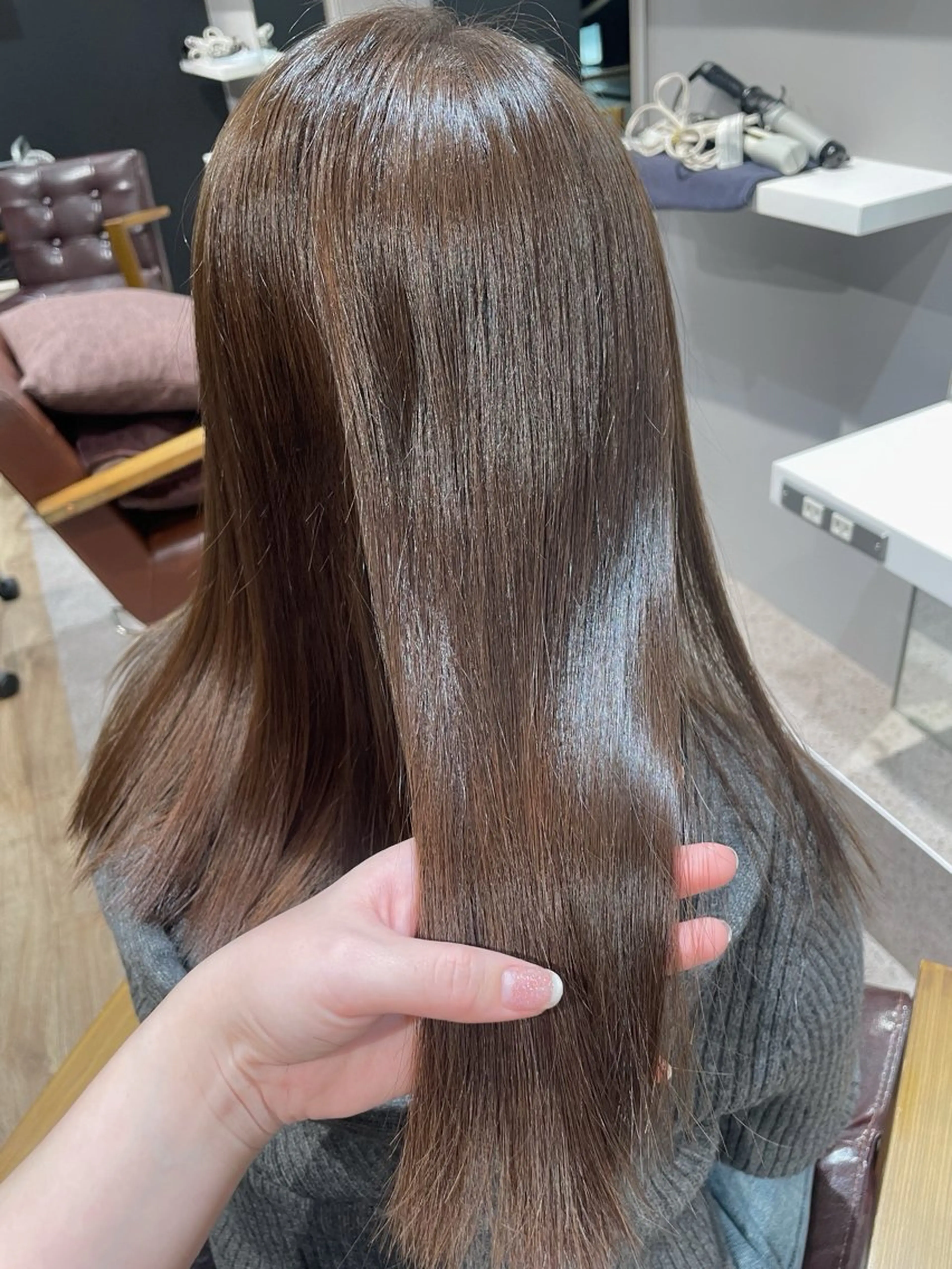 【ダメージによる広がりが気になる方に✨】カット+カラー+トステア2stepトリートメントの写真