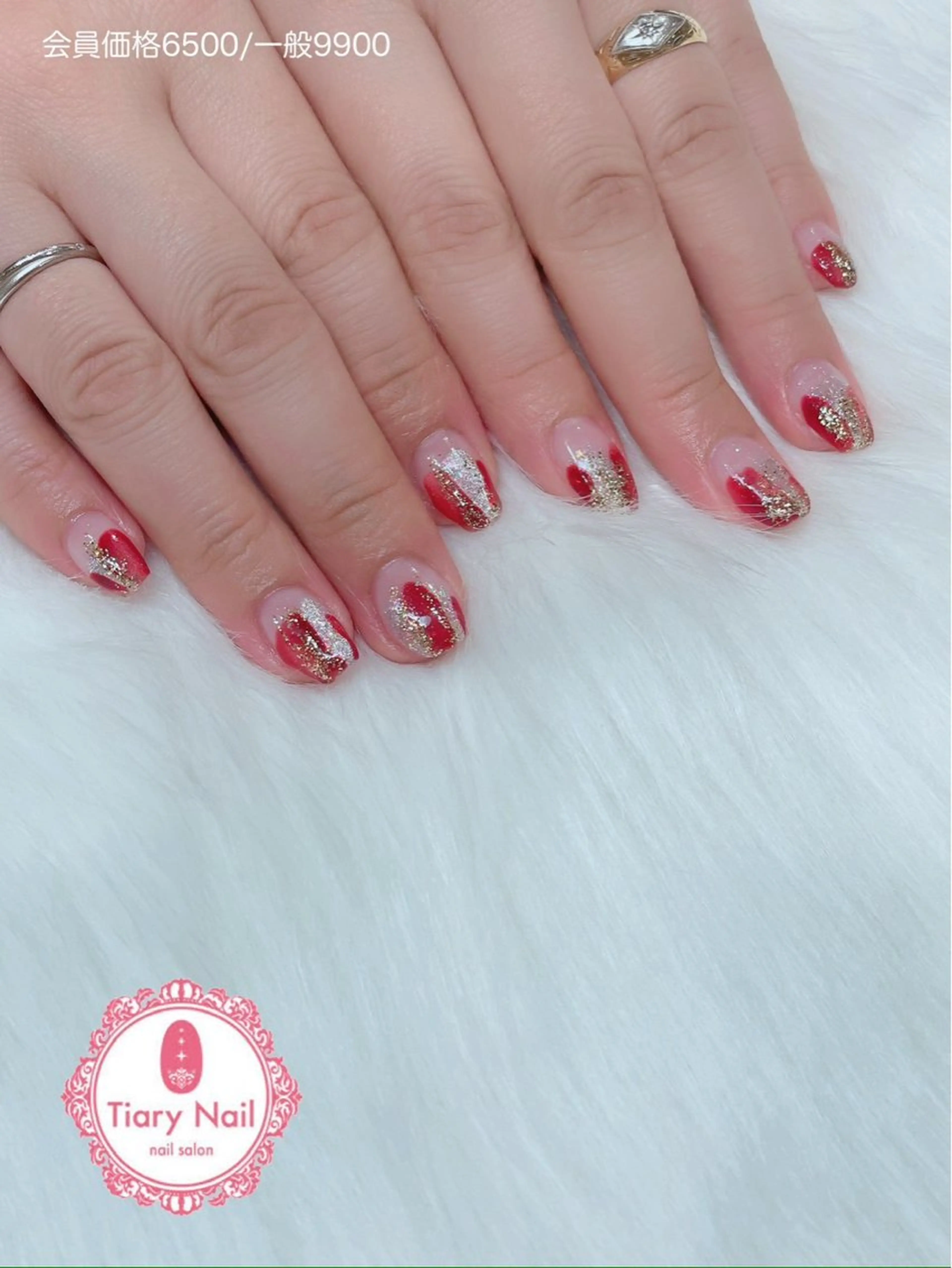 ネイル ハンドネイル TiaryNail 💎Kのネイルデザイン