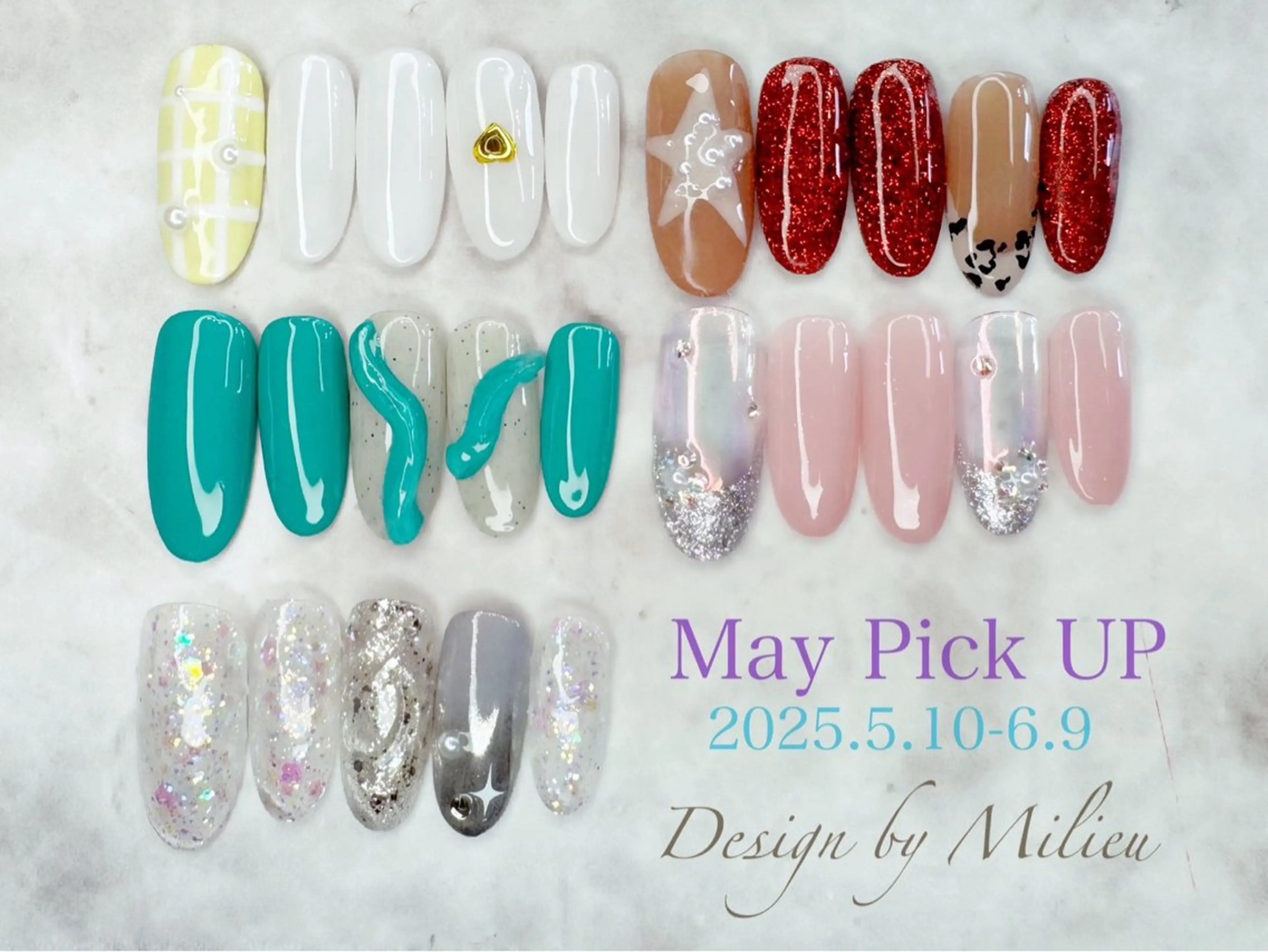 ネイル ハンドネイル 松永 稚奈のネイルデザイン