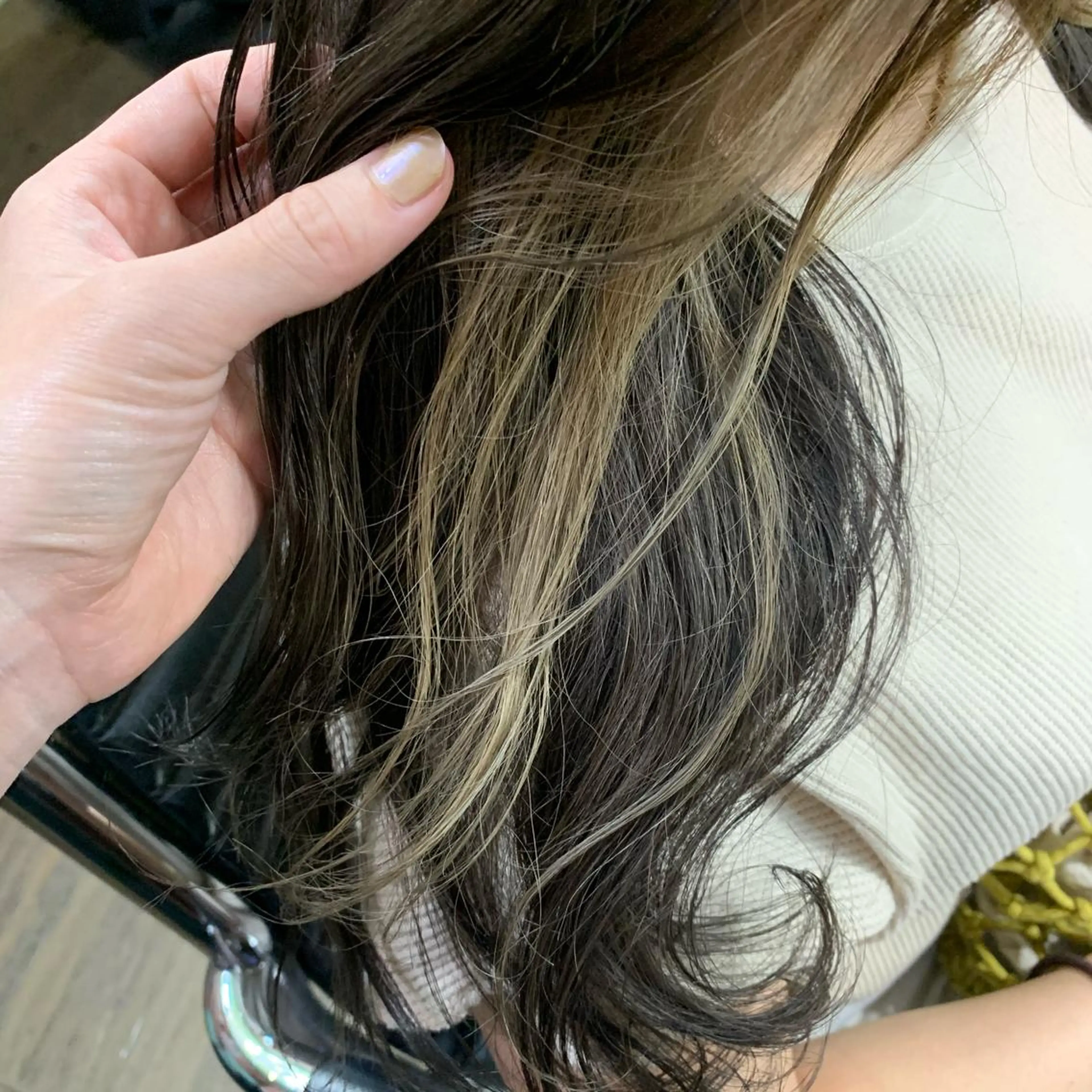 ロング カラー カット ヘアカラー chouette/ 根本優希のヘアスタイル