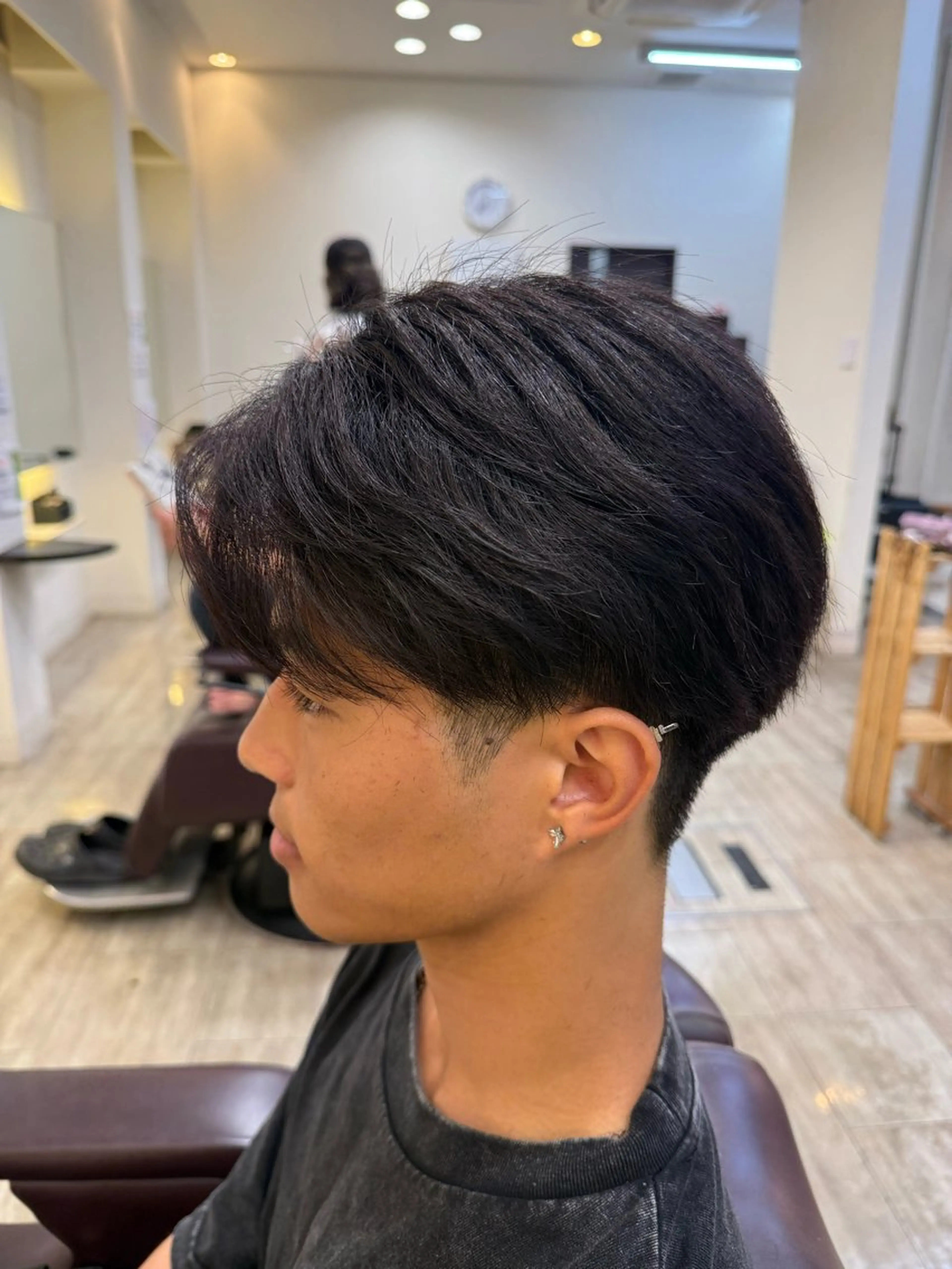 ショート カット 永井 天斗のヘアスタイル