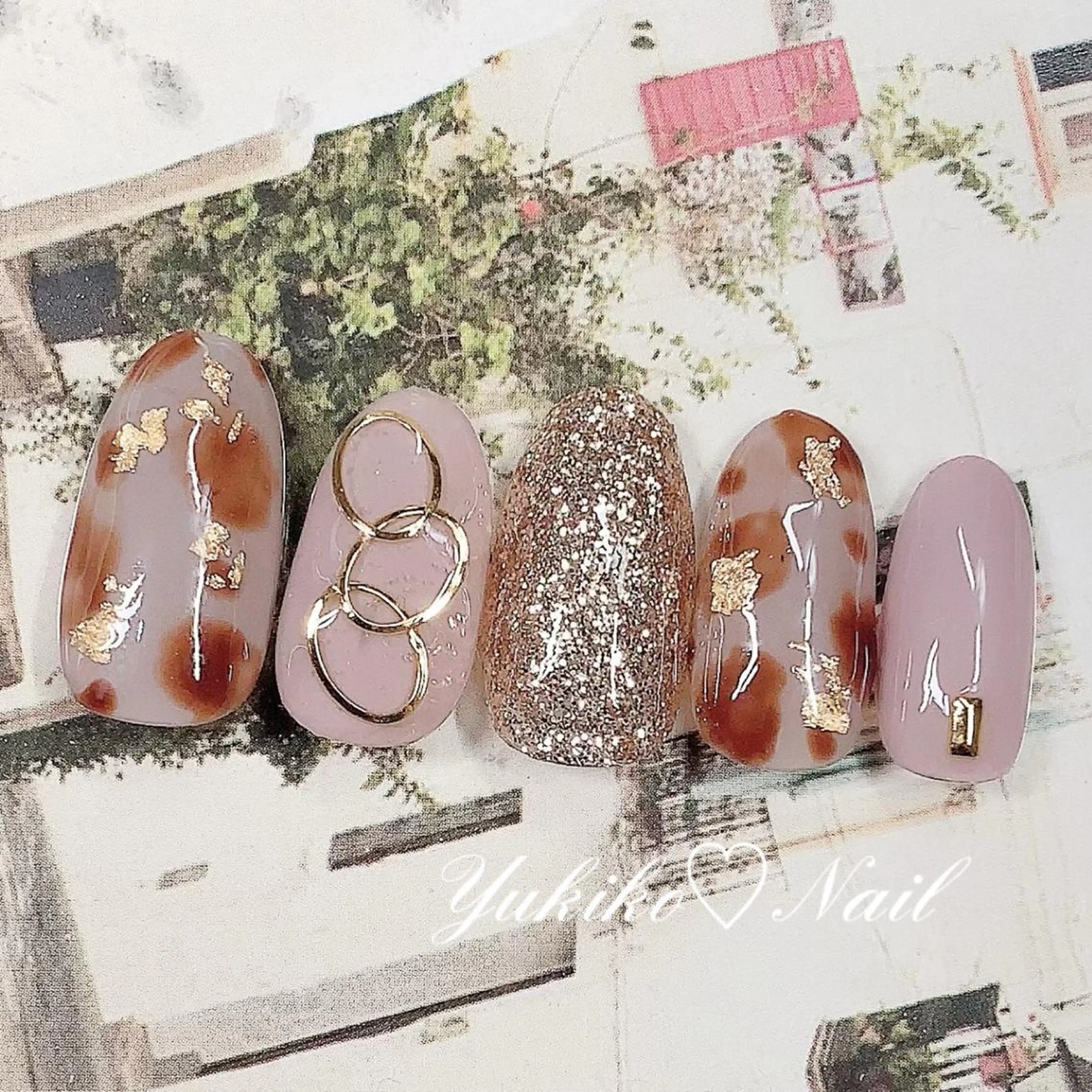 ネイル ニュアンスネイル ハンドネイル ユキコ ネイルのネイルデザイン