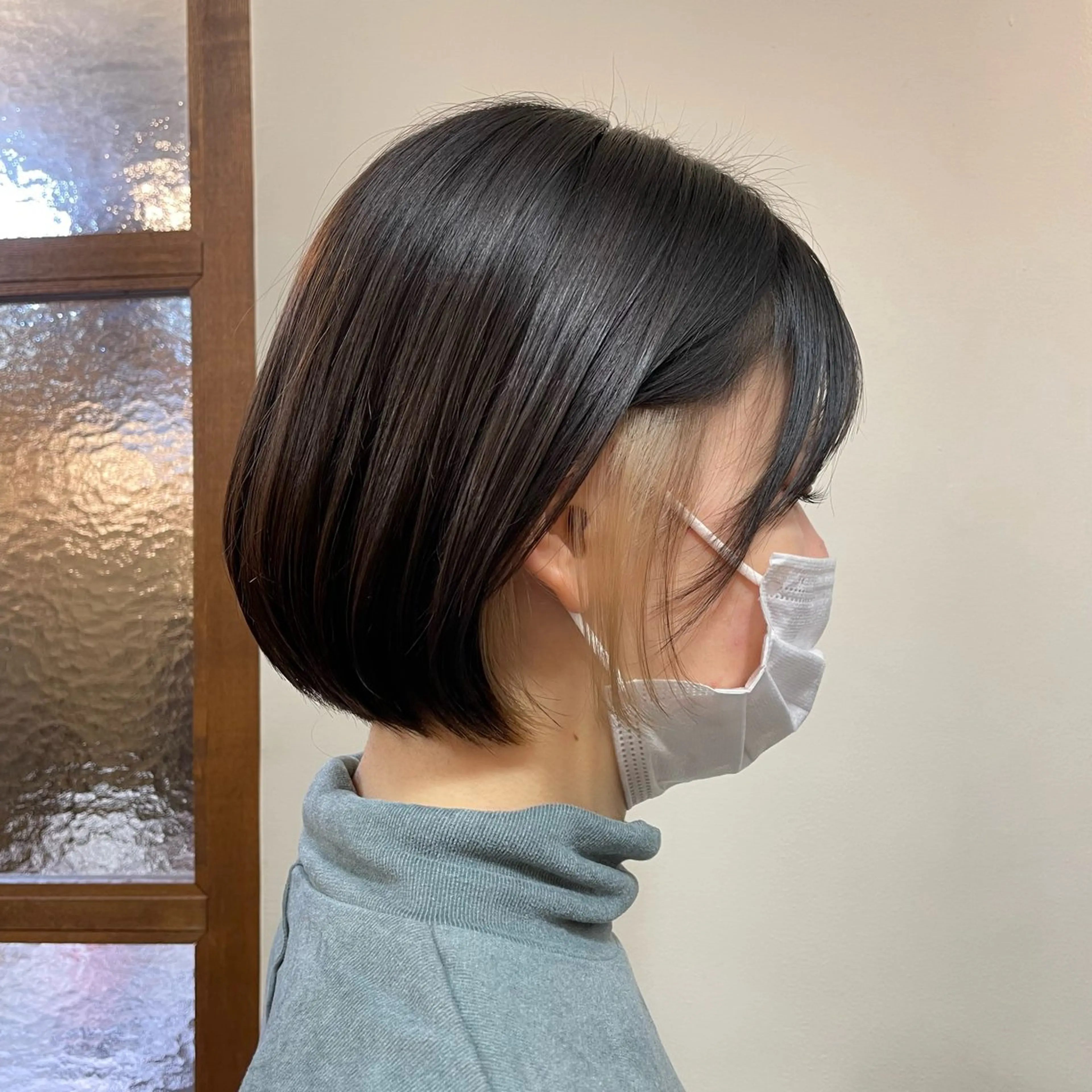カラー 透明感カラー イヤリングカラー 💜カラー/縮毛矯正 /NARUKA💜のヘアスタイル