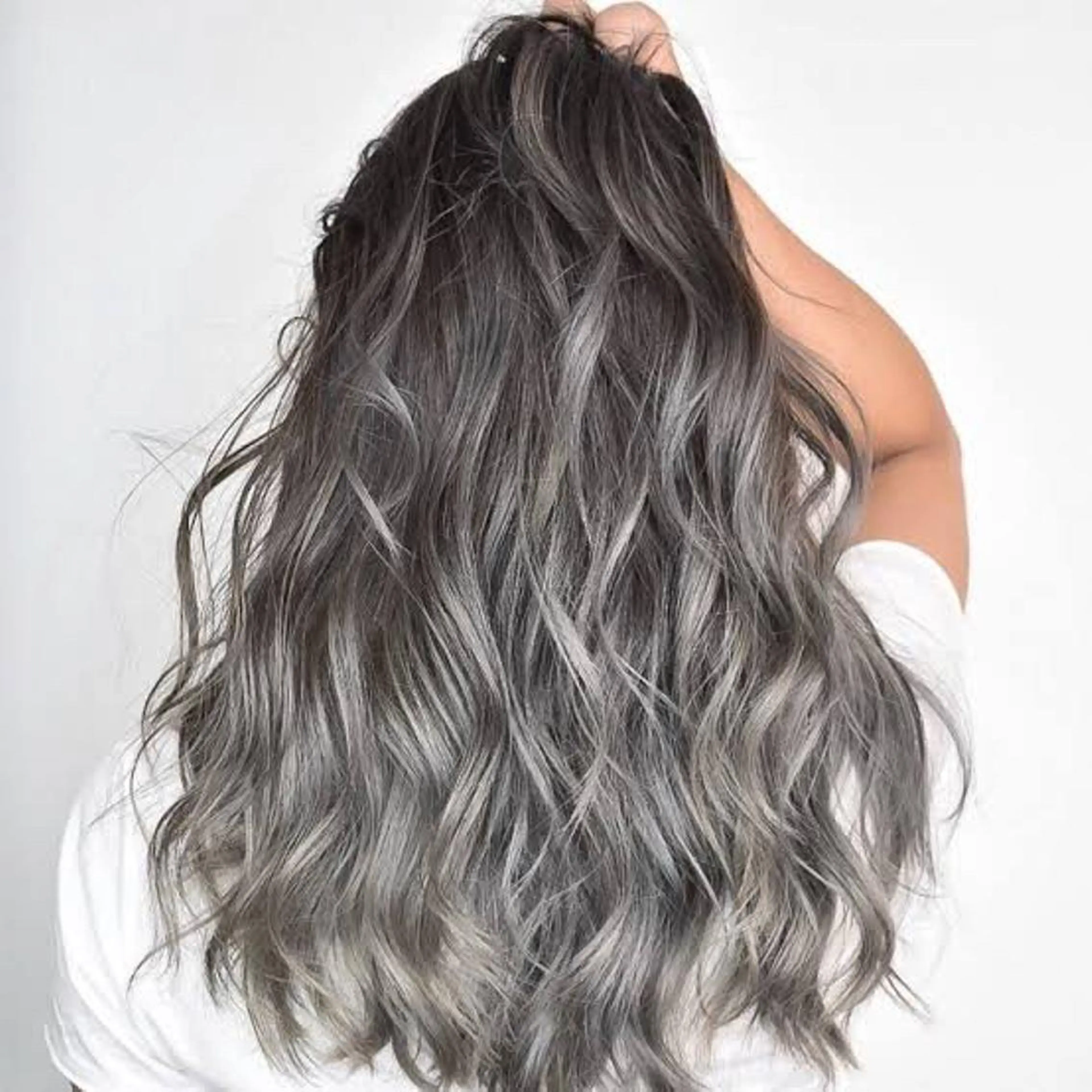 ロング カット ヘアカラー トリートメント 1日1名限定価格✂️ 髪質改善サロン代表谷のヘアスタイル