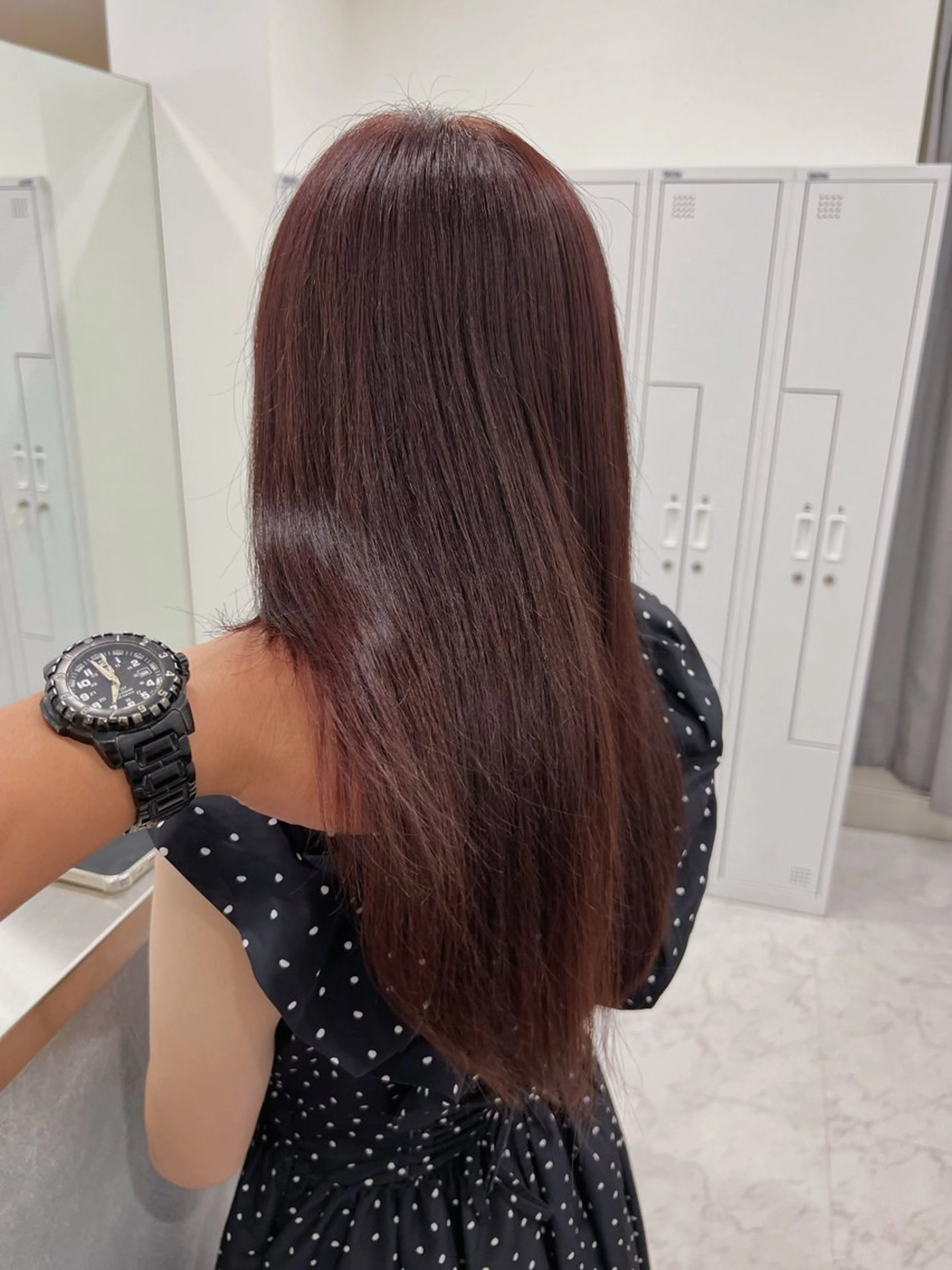 セミロング ピンクラベンダー ✨上品可愛い 垢抜けヘア/後藤✨のヘアスタイル